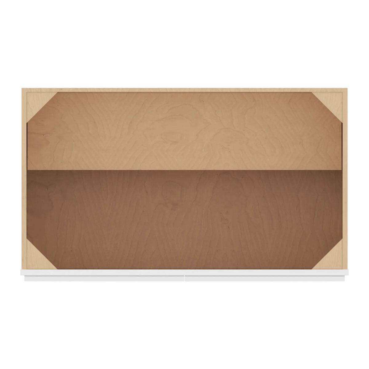 cnc luxor white 42 w full height double door base cabinet