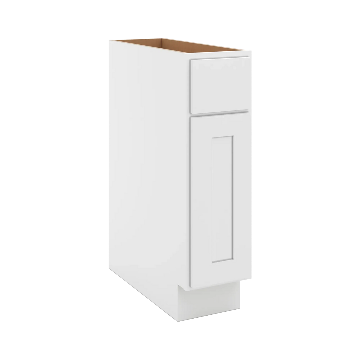 cnc luxor white 09 w x 32 1 2 h single door base cabinet