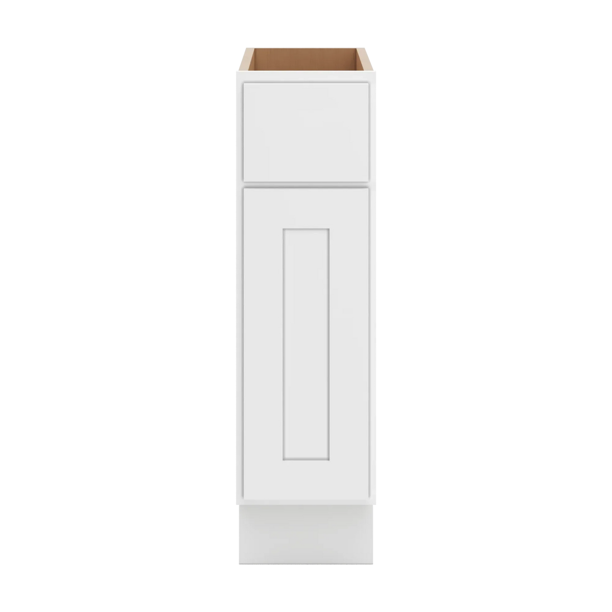 cnc luxor white 09 w x 32 1 2 h single door base cabinet