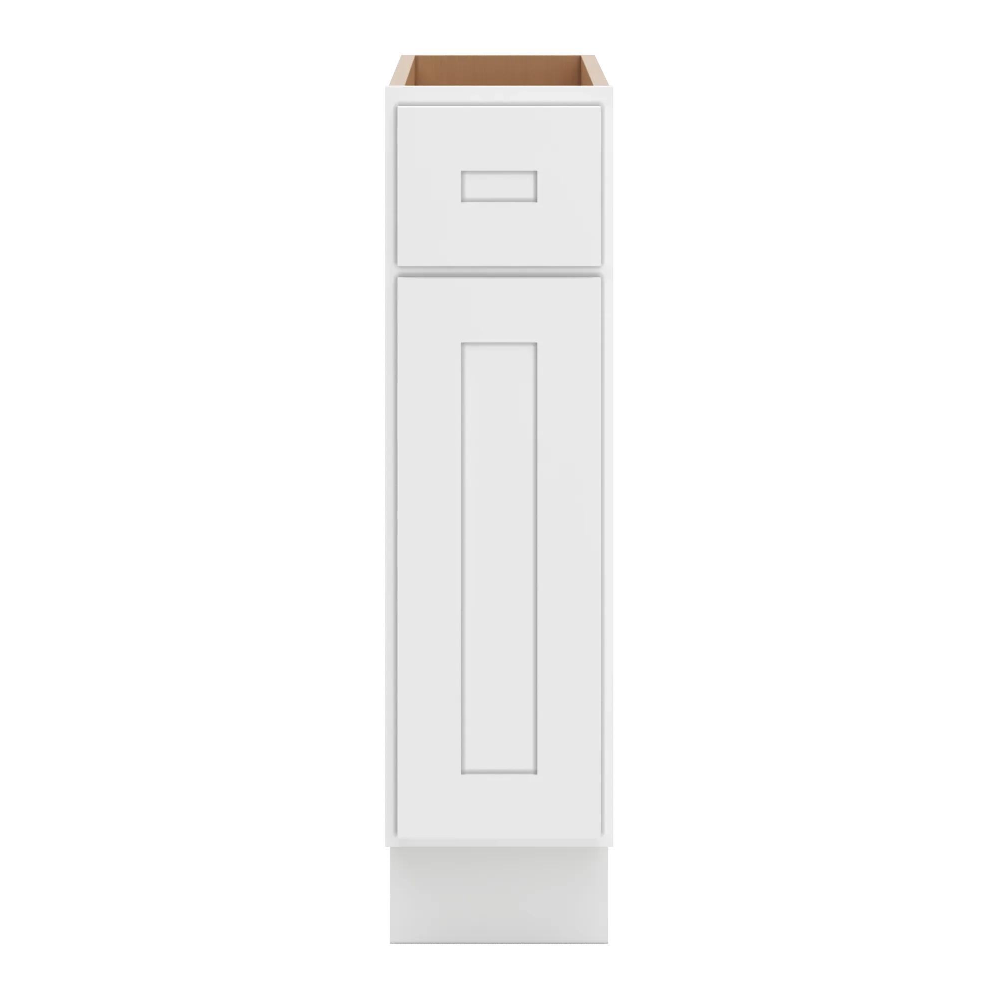 cnc luxor 5 piece white 09 w single door base cabinet