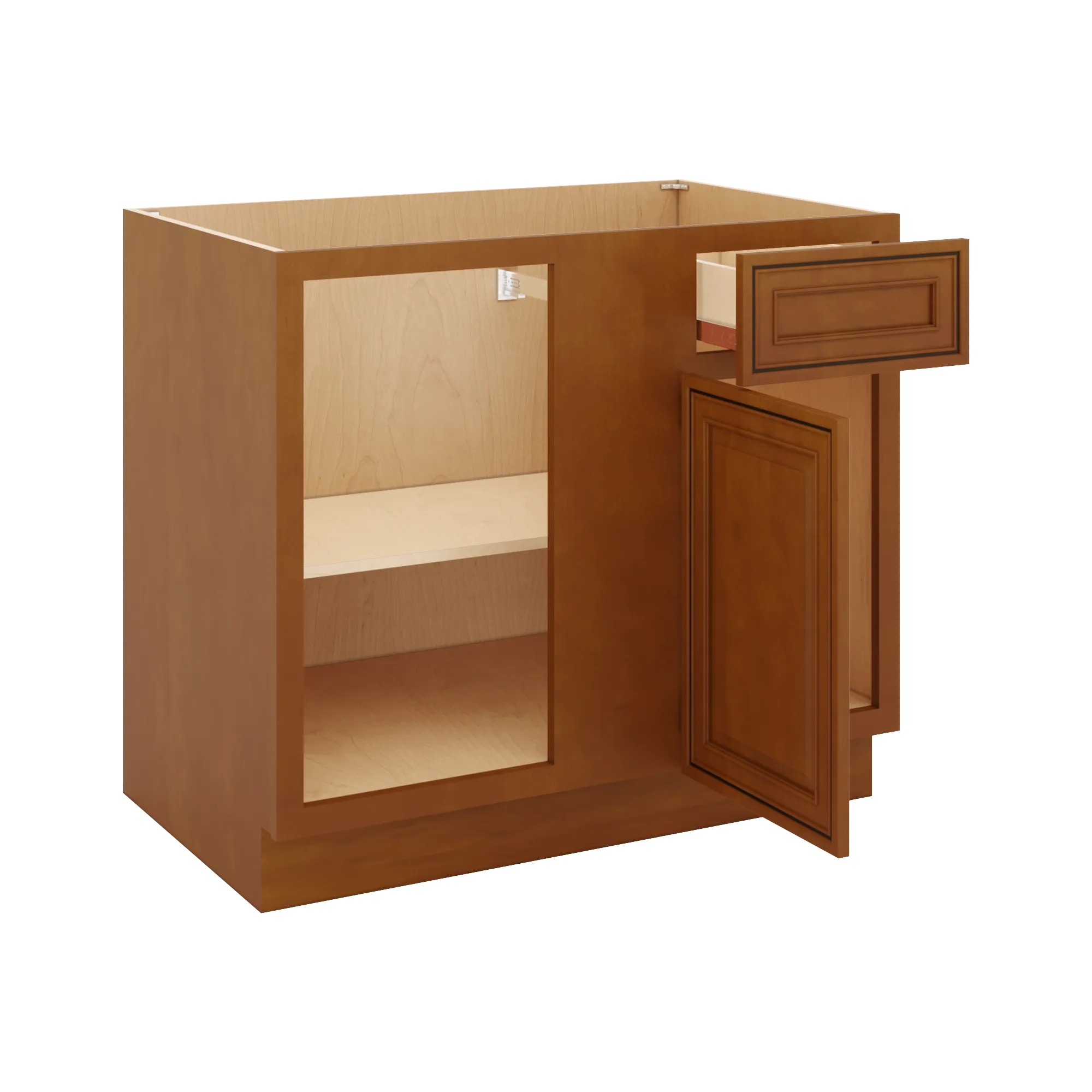 j k mocha glazed k10 base blind corner 39w