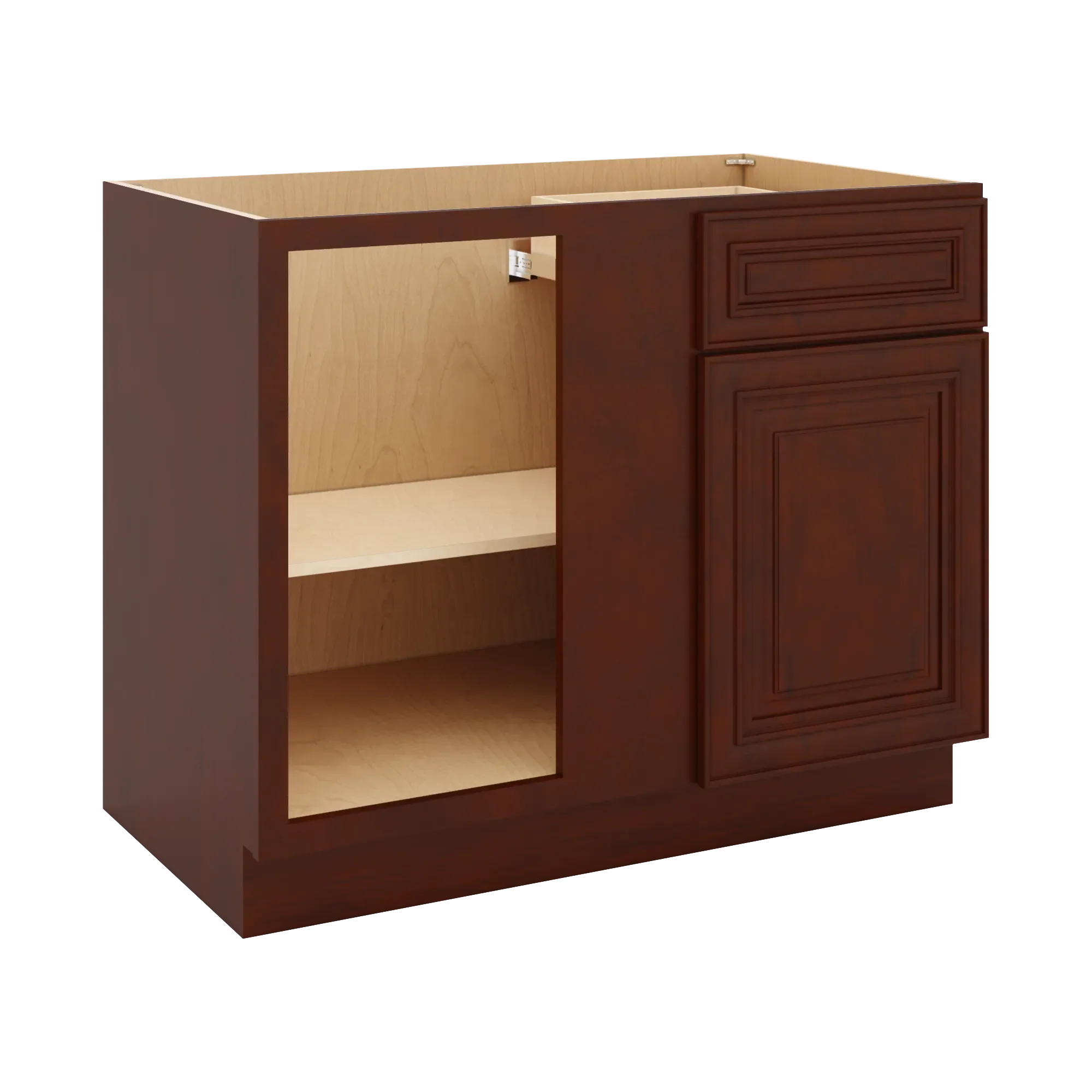 J&K Mahogany J5 Base Blind Corner - 42" W