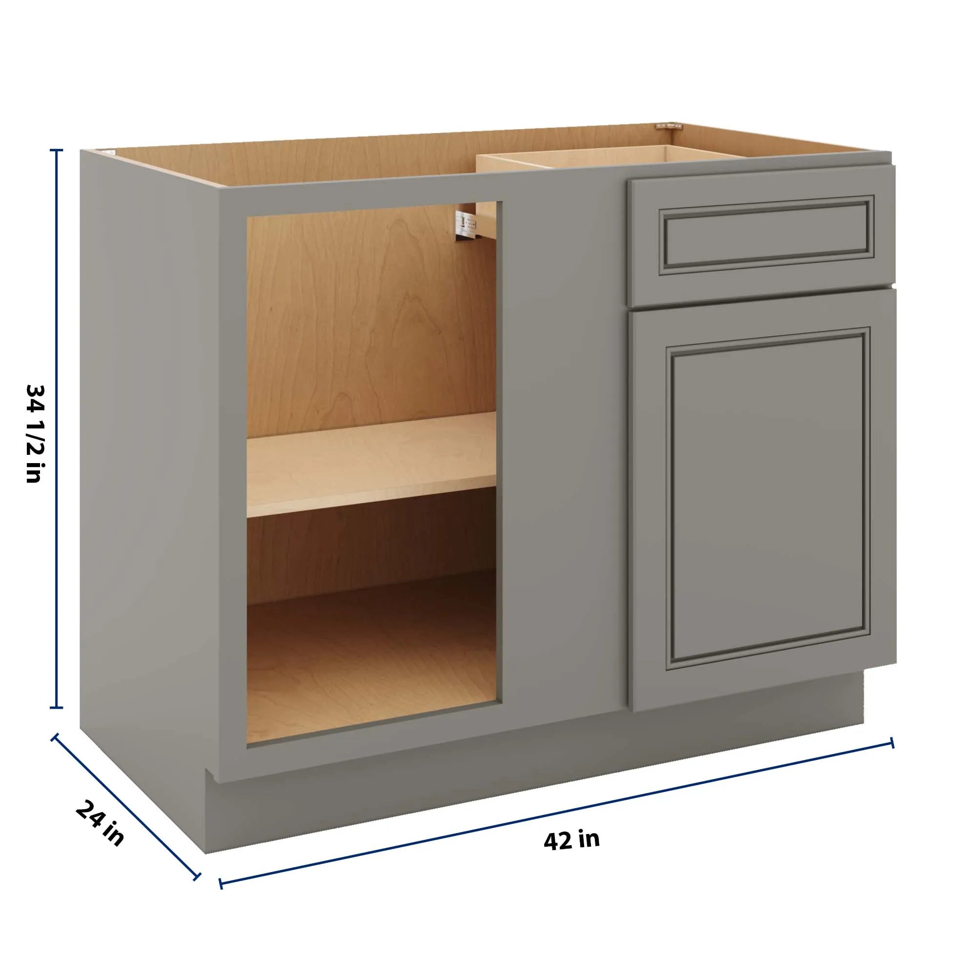 J&K Greige K3 Base Blind Corner - 42" W