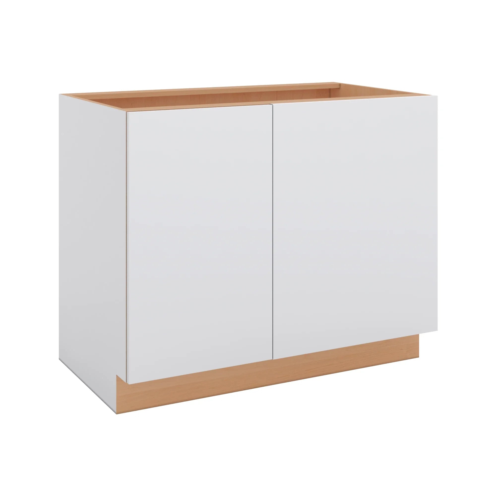 Modernform Cabinet Matte White 42" W X 34 1/2" H X 24" D Blind Base Cabinet