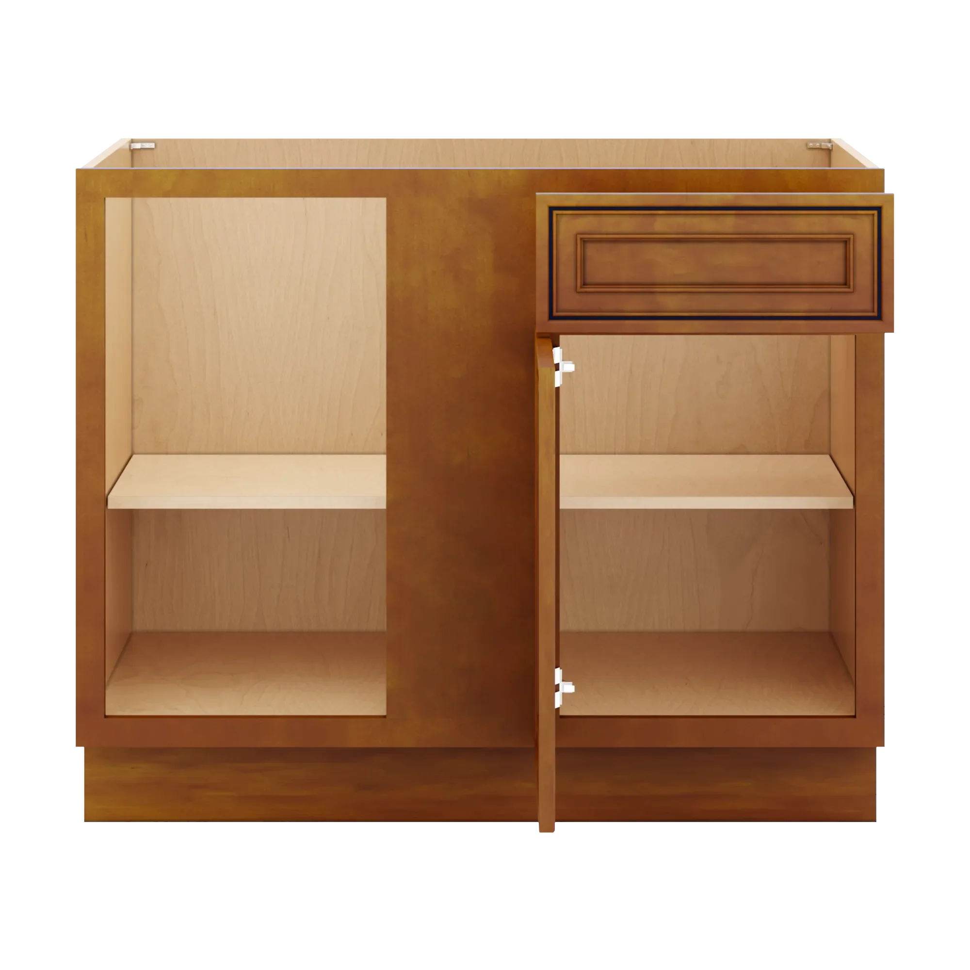 j k mocha glazed k10 base blind corner 42 w