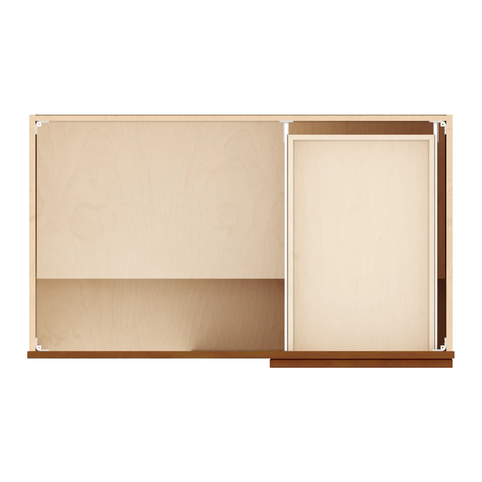 j k mocha glazed k10 base blind corner 42 w