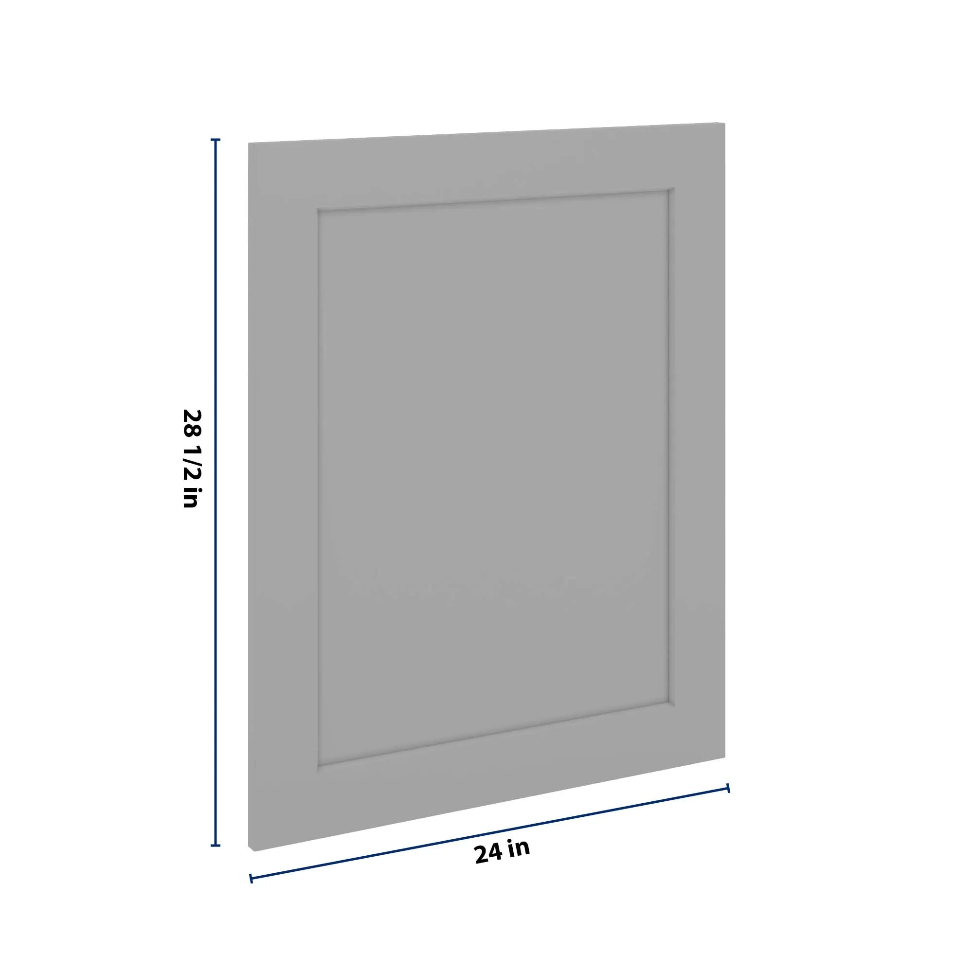 J&K Castle Grey S5 Dummy Door Panel 24" W