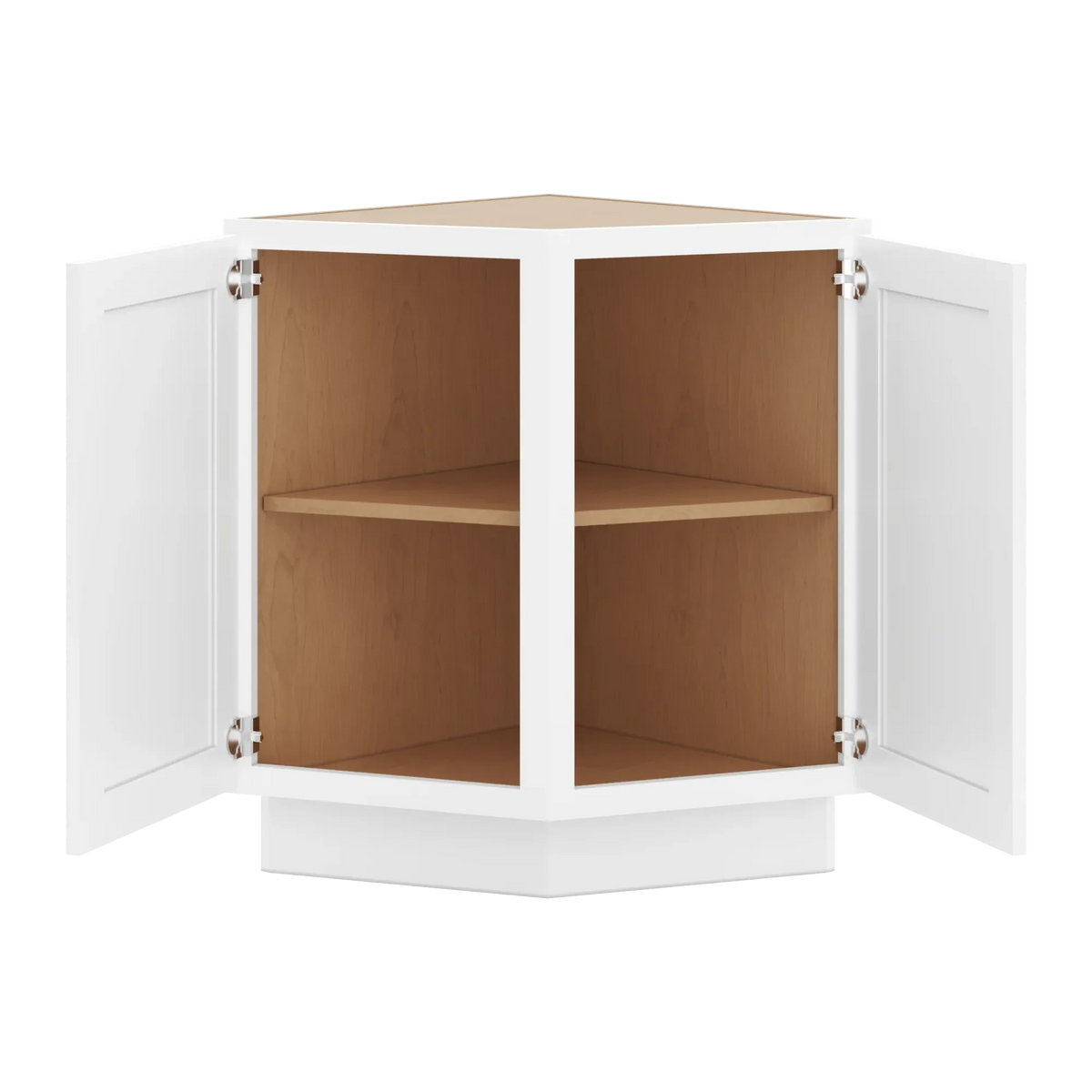 cnc luxor white 24 w base end cabinet