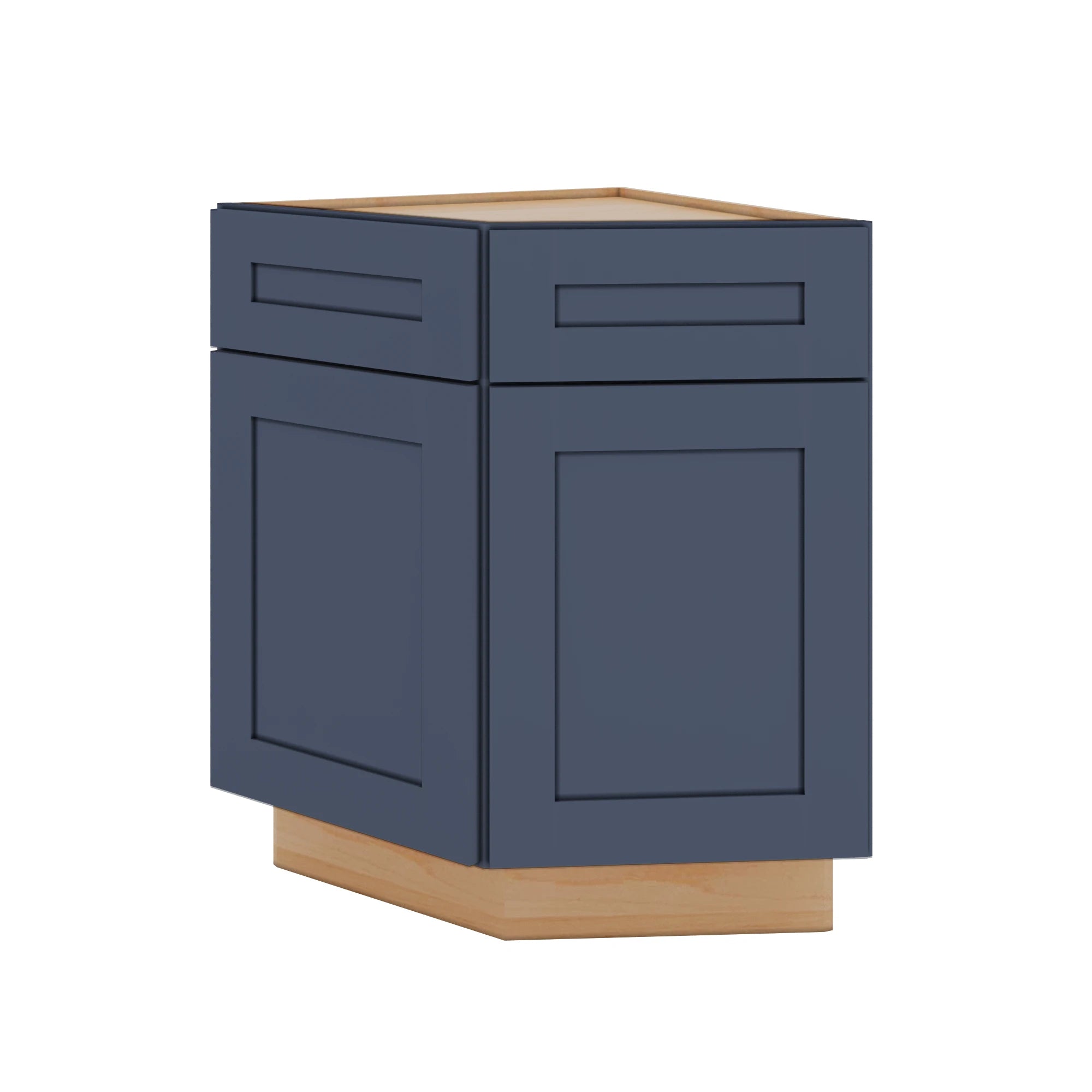 Modernform Cabinet Signature Blue 24" W X 34 1/2" H X 24" D Base End Corner Cabinet