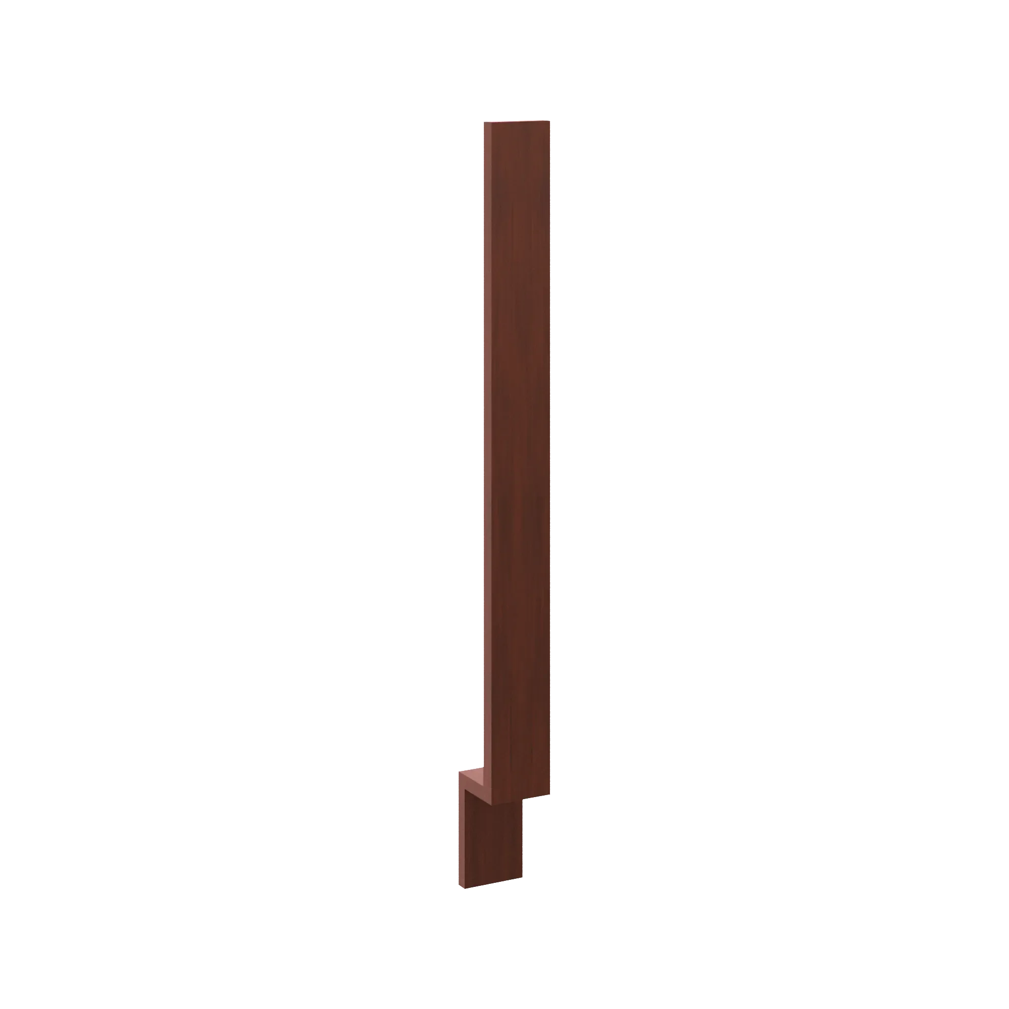 J&K Mahogany J5 Base Filler 3" W x 34 1/2" H