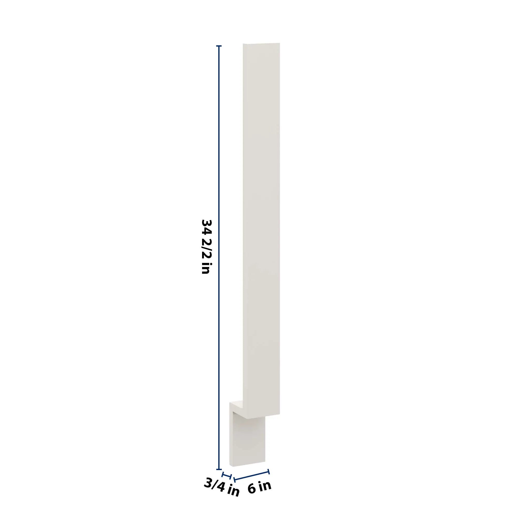 J&K Dove E1 Base Filler 3" W x 34 1/2" H