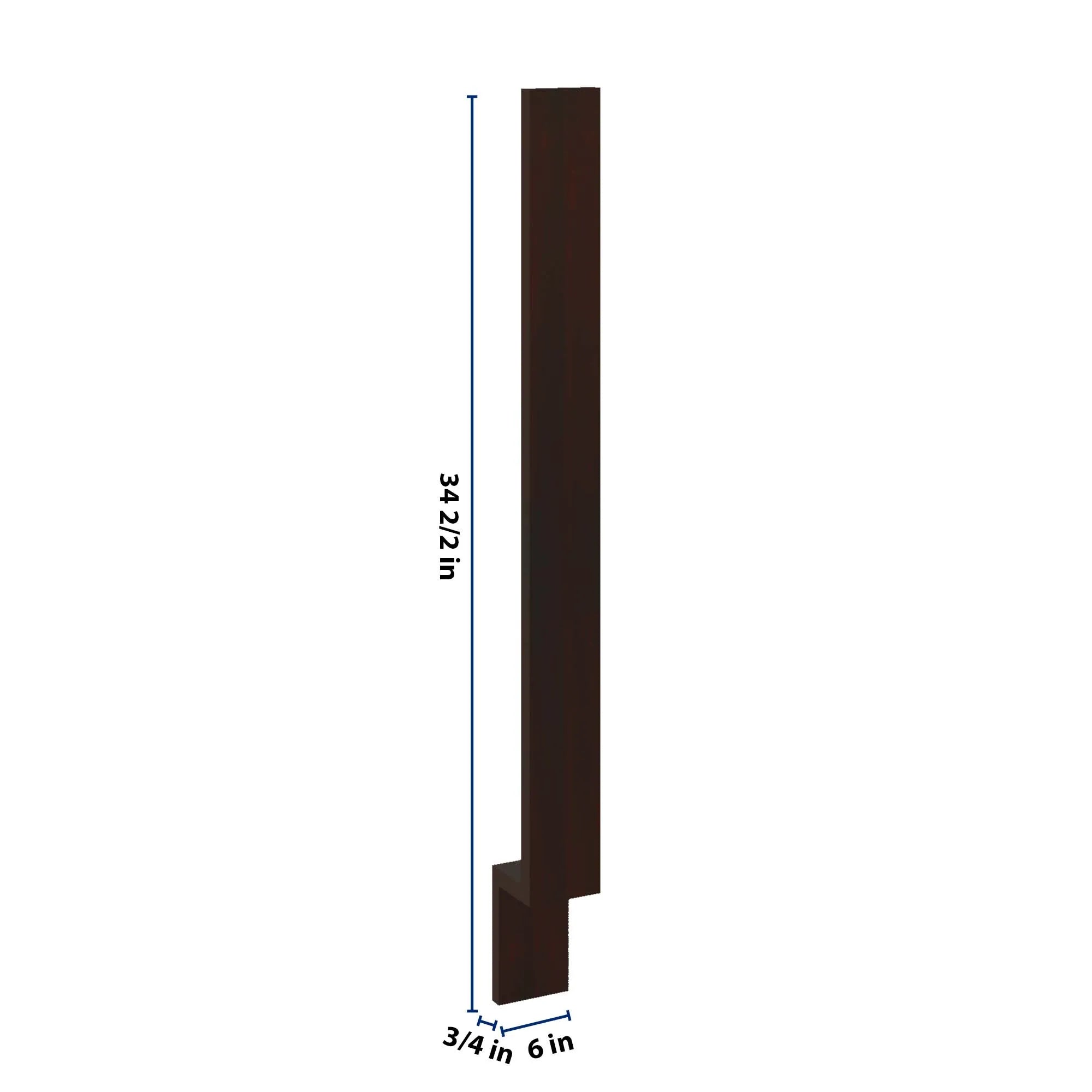 J&K Java Coffee S1 Base Filler 3" W x 34 1/2" H