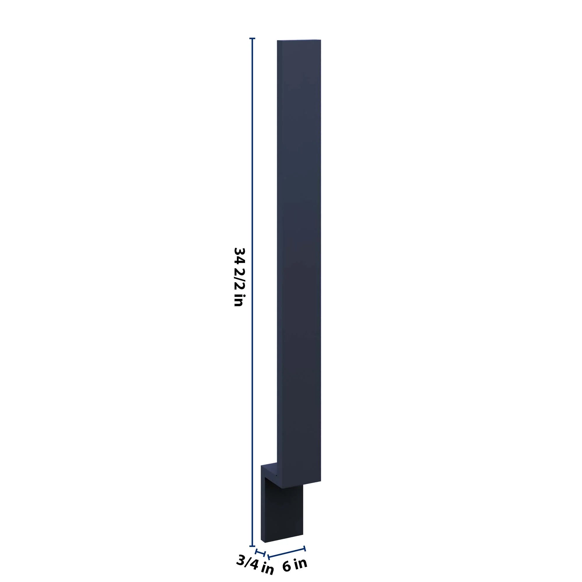 J&K Naval B7 Base Filler 3" W x 34 1/2" H