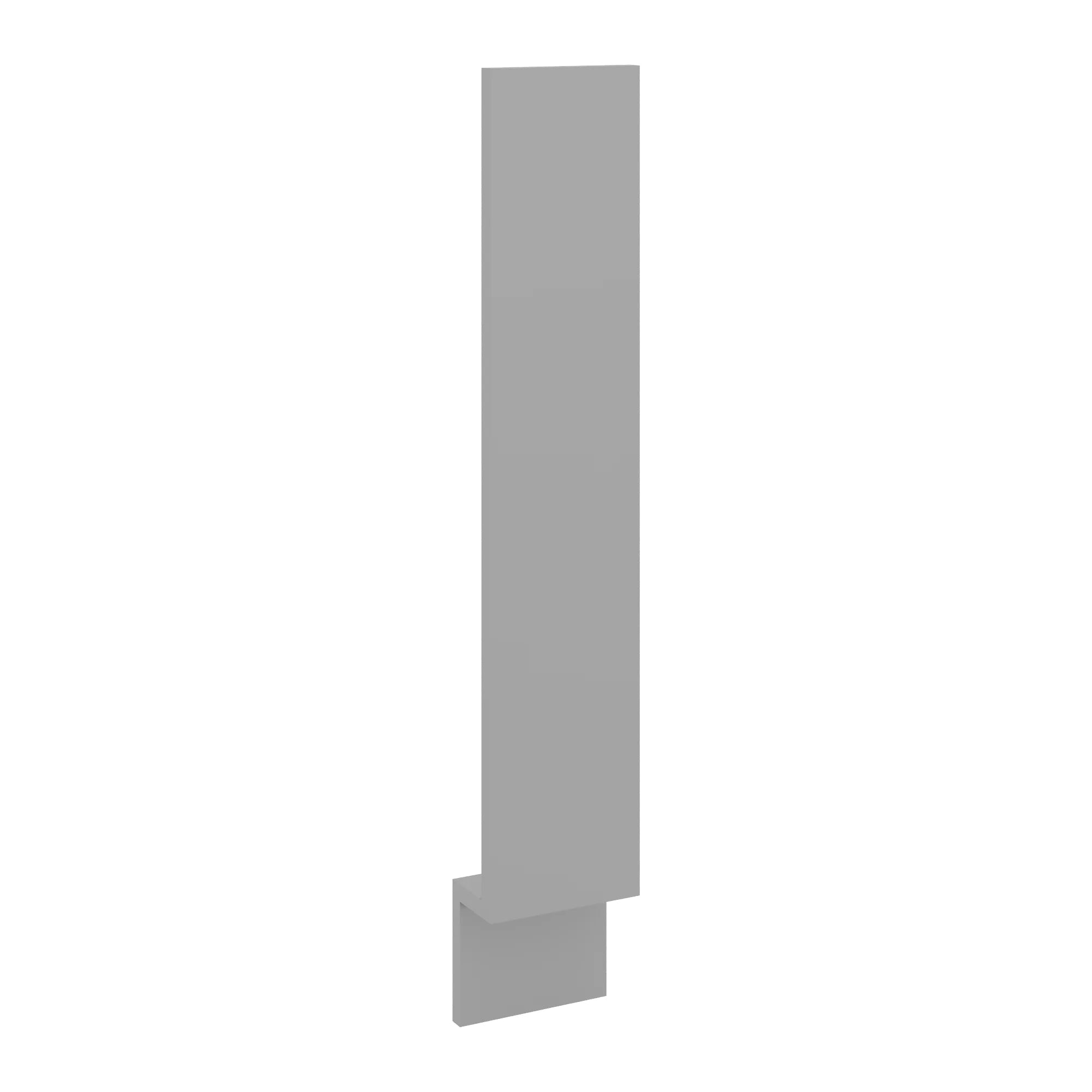 J&K Castle Grey S5 Base Filler 6" W x 34 1/2" H