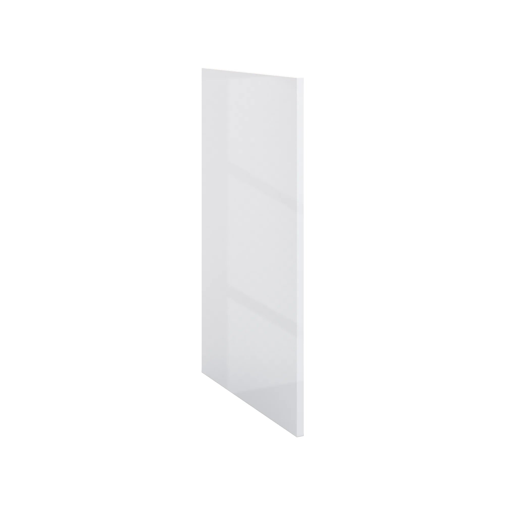 Modernform Cabinet Gloss White 3/4" W X 34 1/2" H 21 3/4" D Base End Panel