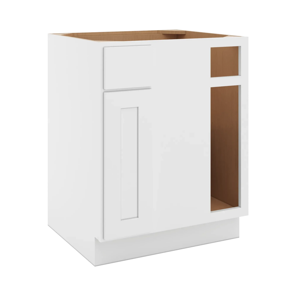 cnc luxor white 36 to 39 w x 34 1 2 h blind base cabinet