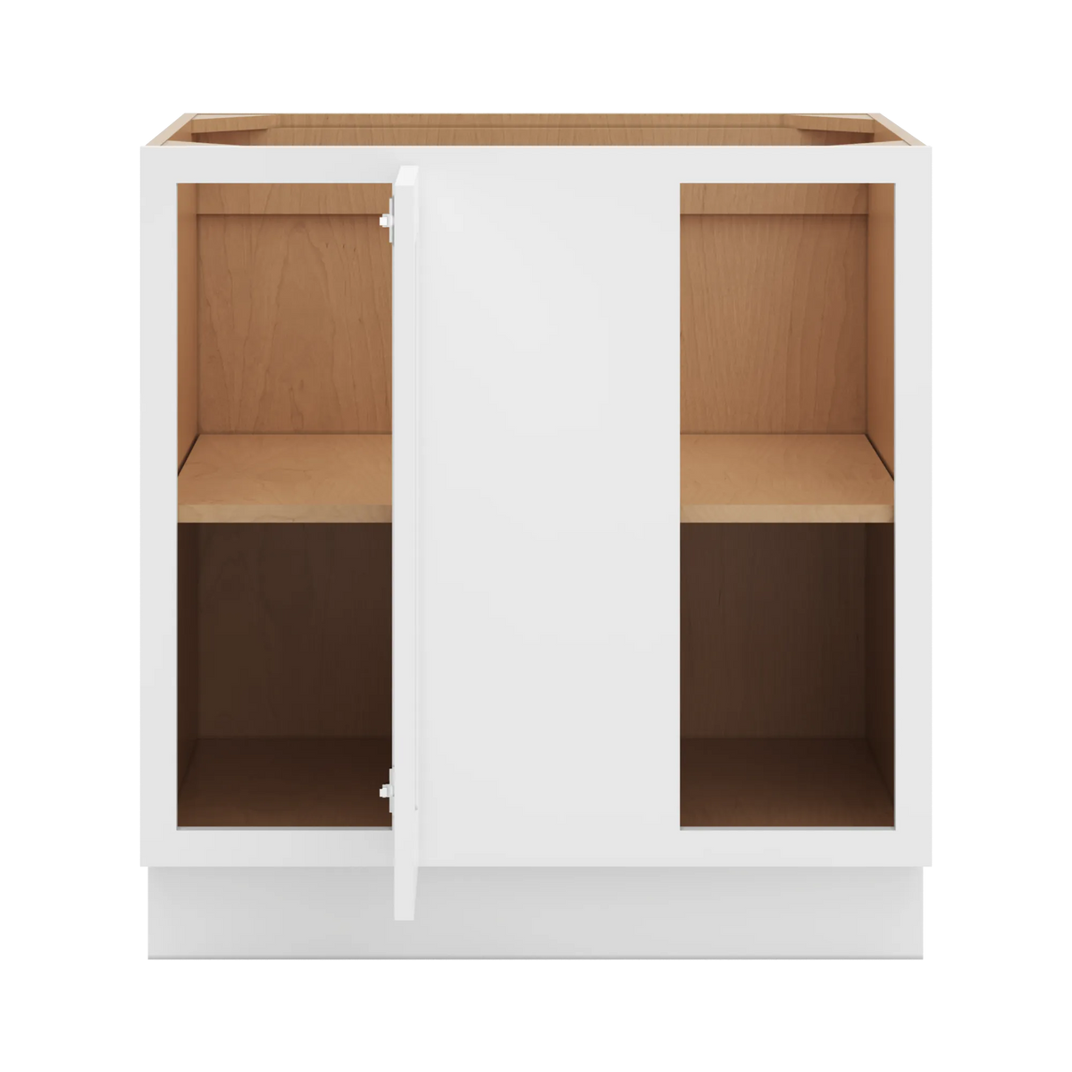 cnc luxor white 39 to 42 w x 34 1 2 h full height blind base cabinet