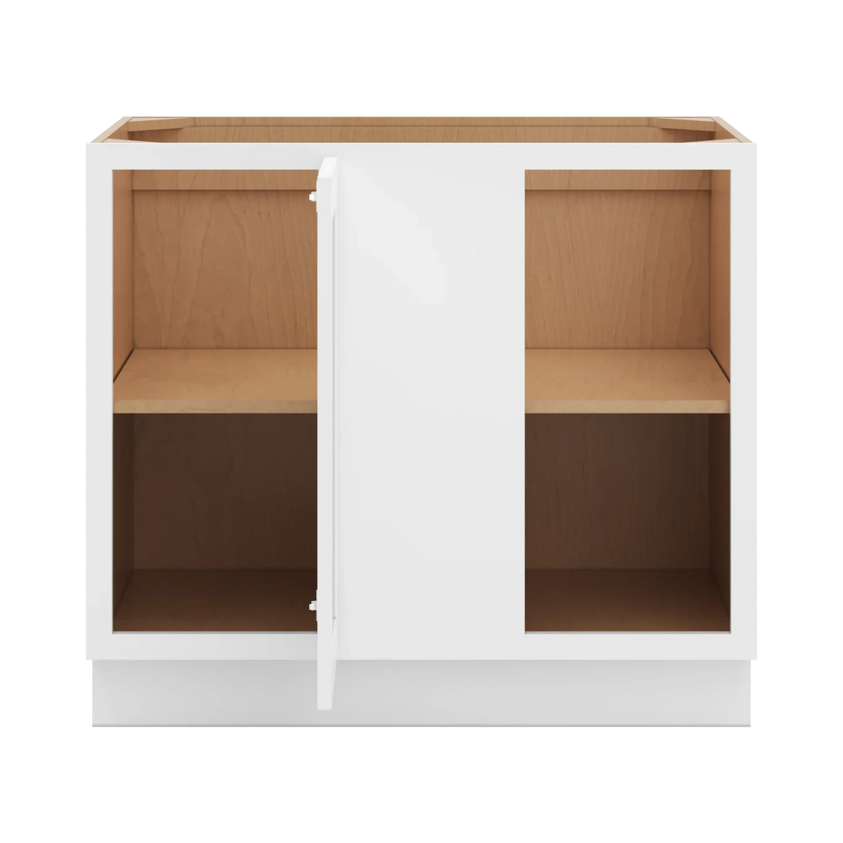 cnc luxor white 42 to 45 w x 34 1 2 h full height blind base cabinet