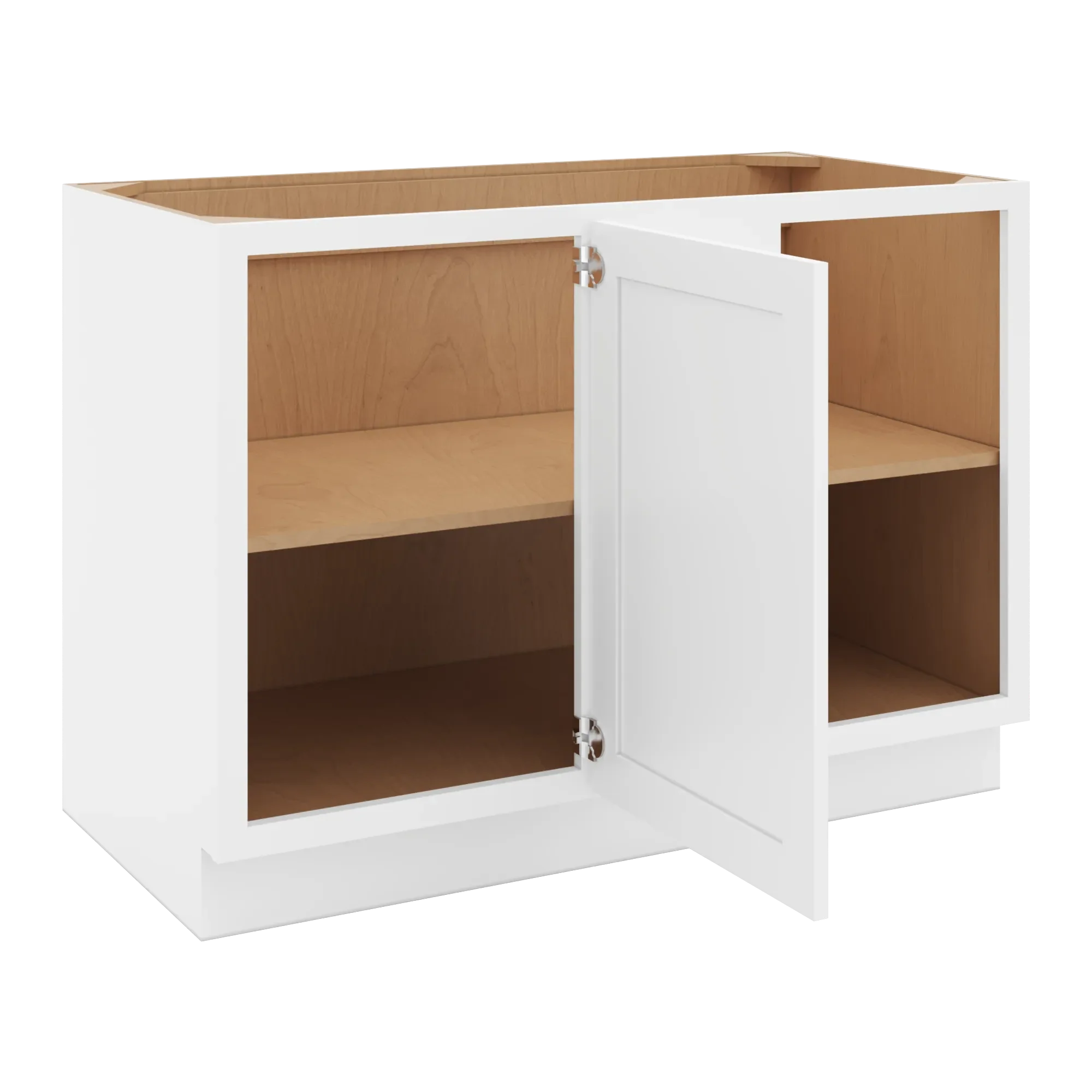 cnc luxor 5 piece white 48 to 51 w x 34 1 2 h full height blind base cabinet