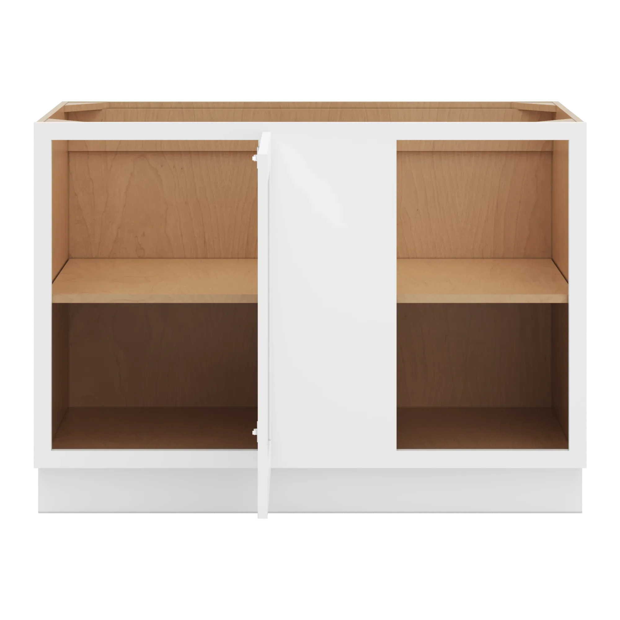 cnc luxor 5 piece white 48 to 51 w x 34 1 2 h full height blind base cabinet