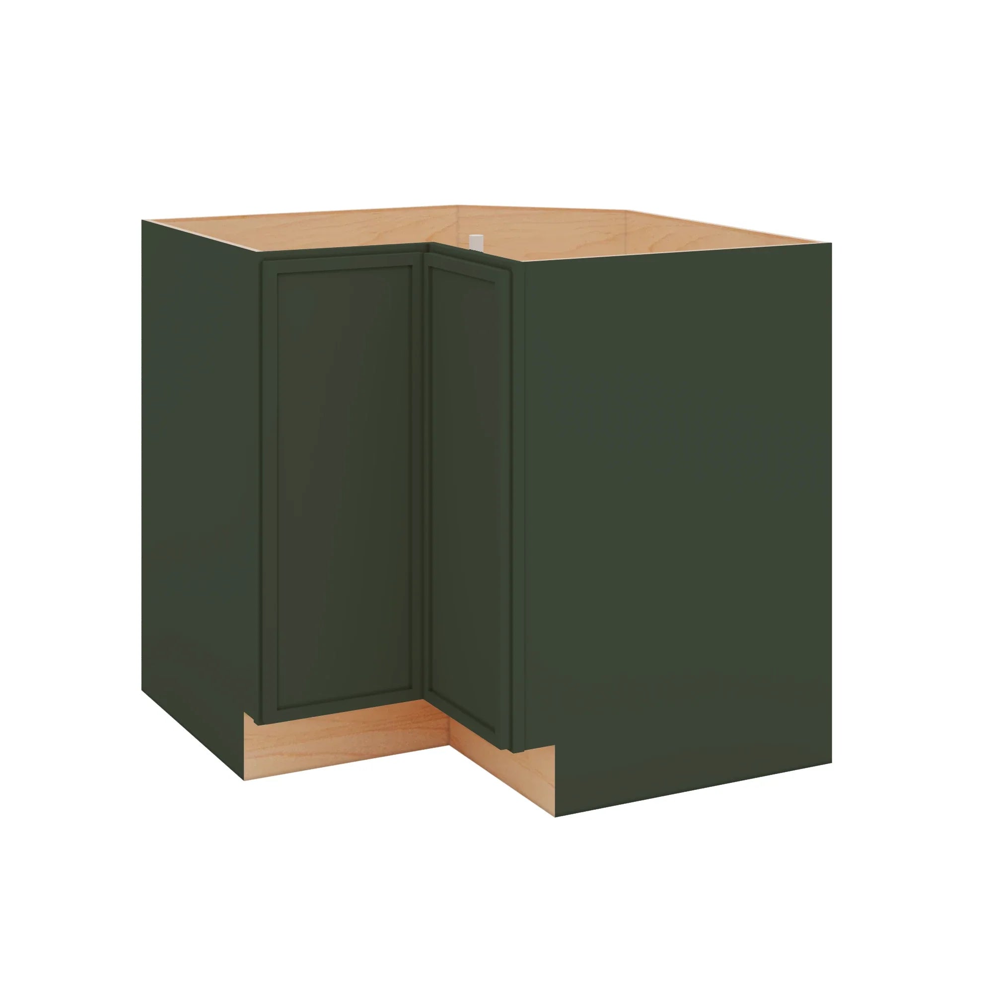 Modernform Cabinet Slim Sage Green 36" W X 34 1/2" H X 24" D Lazy Susan Base Cabinet