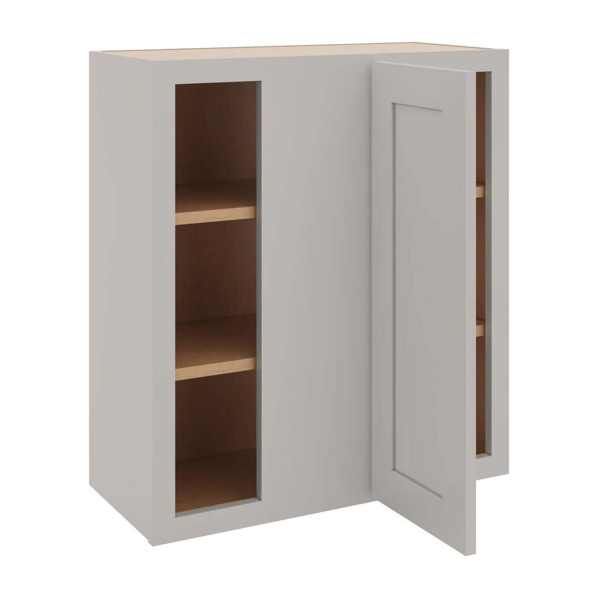 cnc luxor 5 piece misty grey 27 to 30 w x 30 h blind wall cabinet