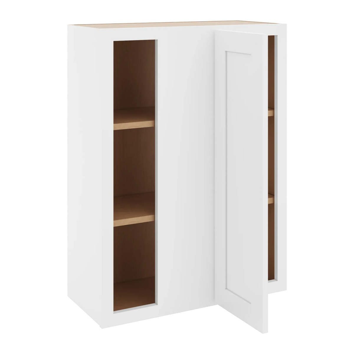 cnc luxor white 27 to 30 w x 36 h blind wall cabinet