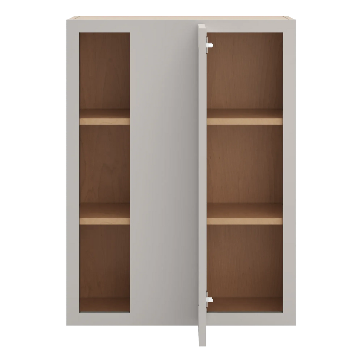 cnc luxor 5 piece misty grey 27 to 30 w x 36 h blind wall cabinet
