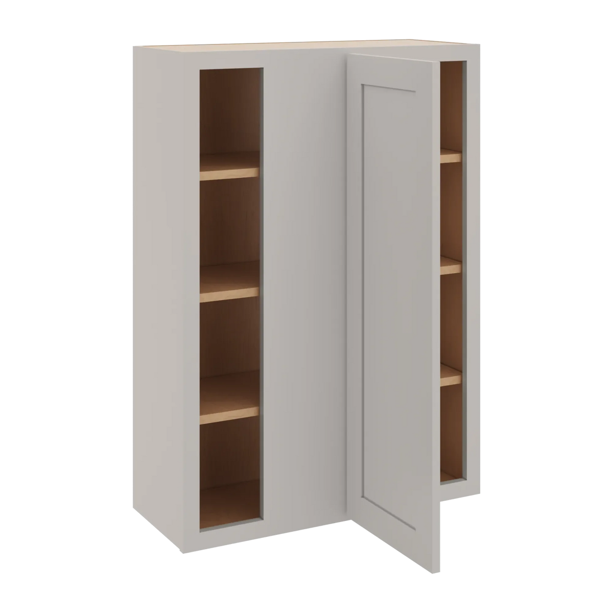 cnc luxor 5 piece misty grey 30 to 33 w x 42 h blind wall cabinet