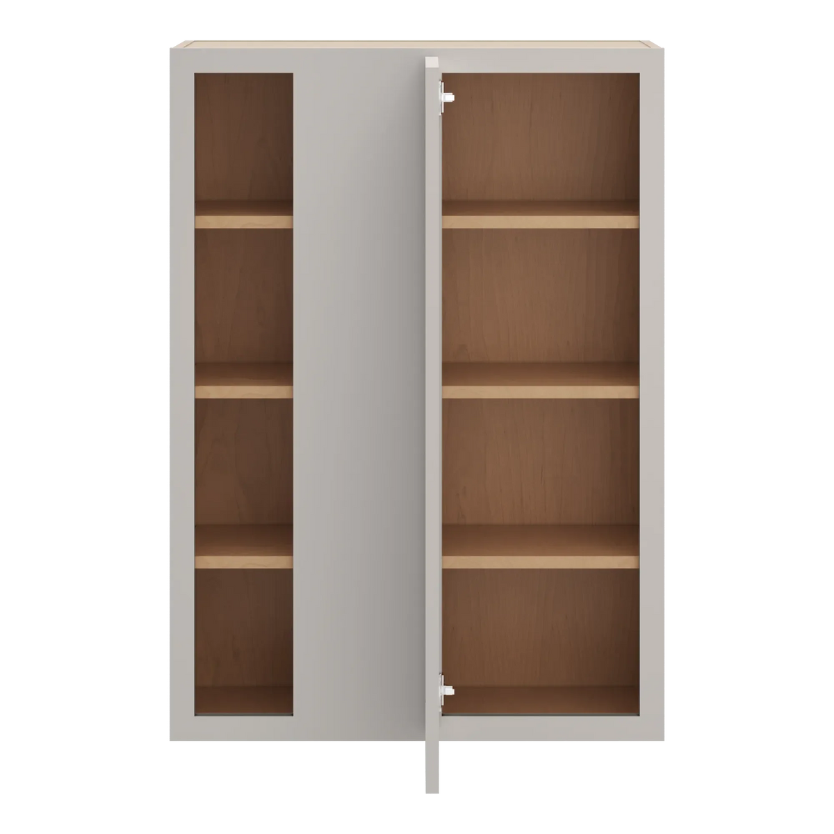 cnc luxor 5 piece misty grey 30 to 33 w x 42 h blind wall cabinet