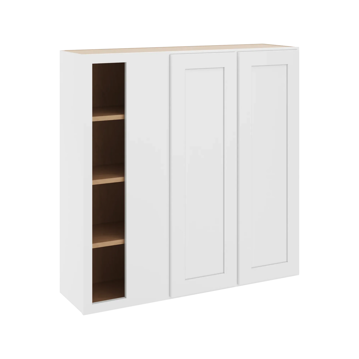 cnc luxor white 42 to 45 w x 42 h blind wall cabinet