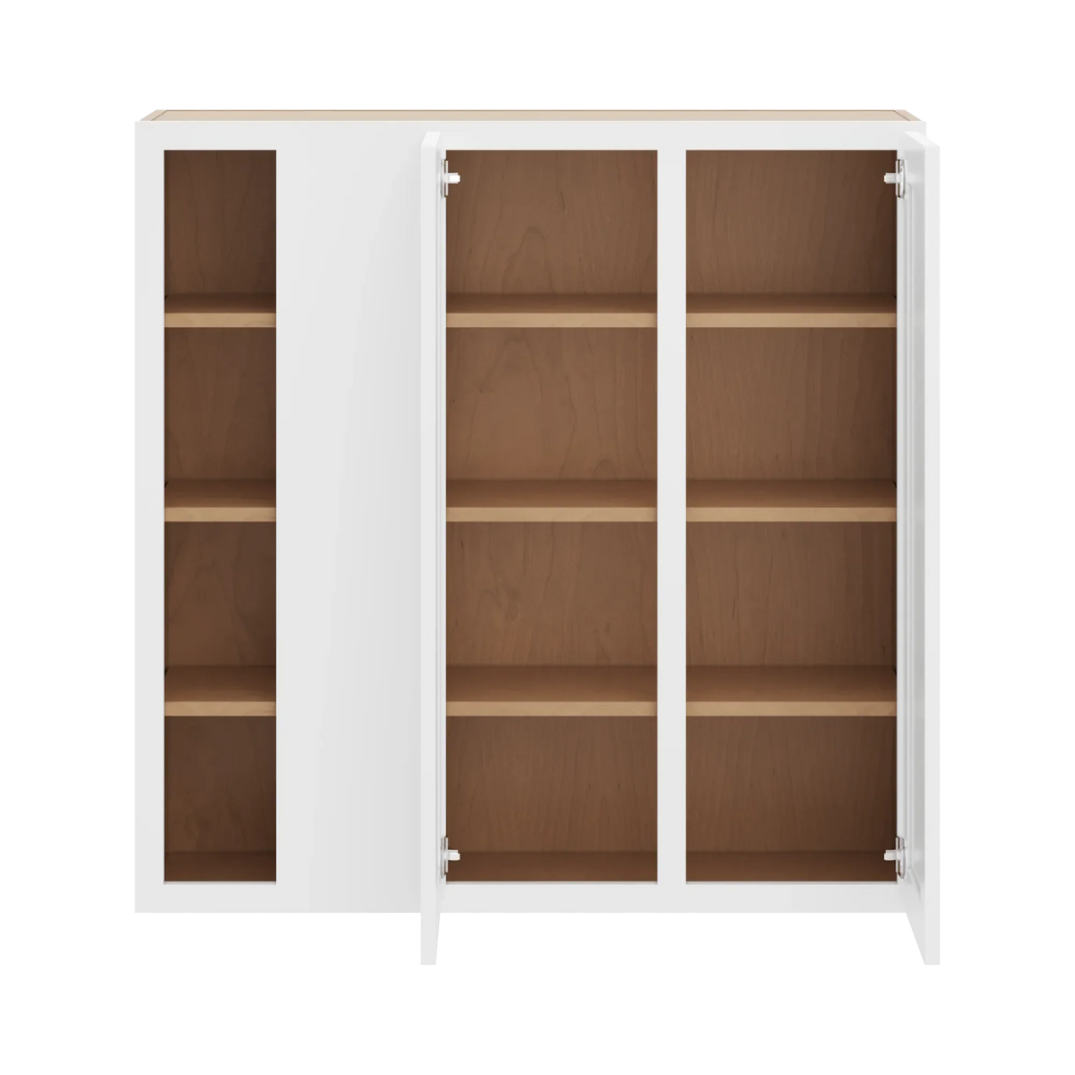 cnc luxor white 42 to 45 w x 42 h blind wall cabinet