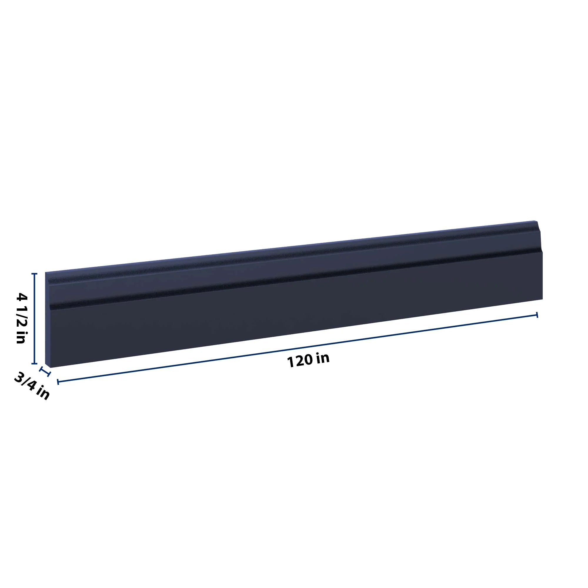 J&K Naval B7 96" W Base Molding