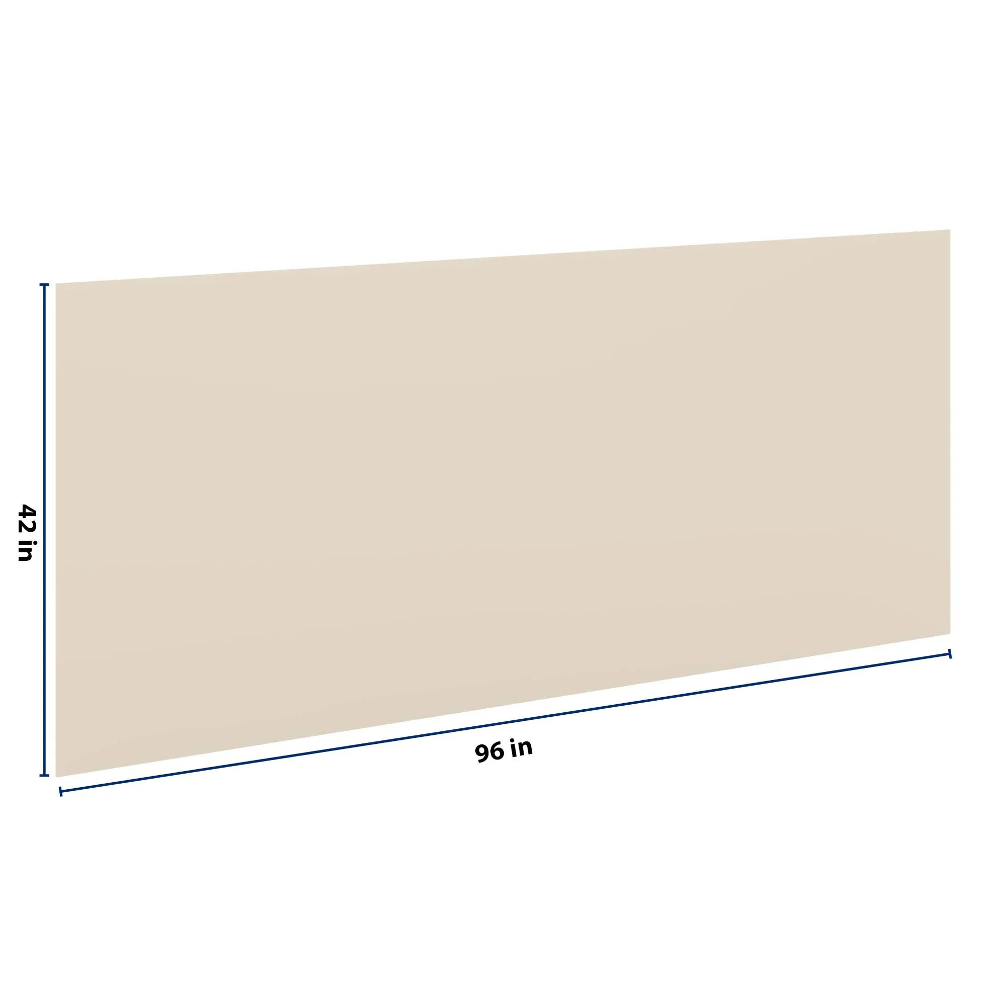 J&K Pearl Glazed H9 BP9642 - Finished Skin Panel (Short Grain) 96" W x 42" H