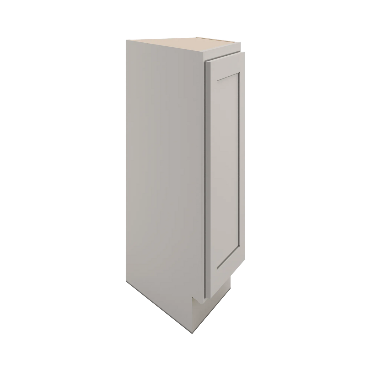 CNC Luxor 5-Piece Misty Grey 24" W X 34 1/2 " H Angle Base End Cabinet