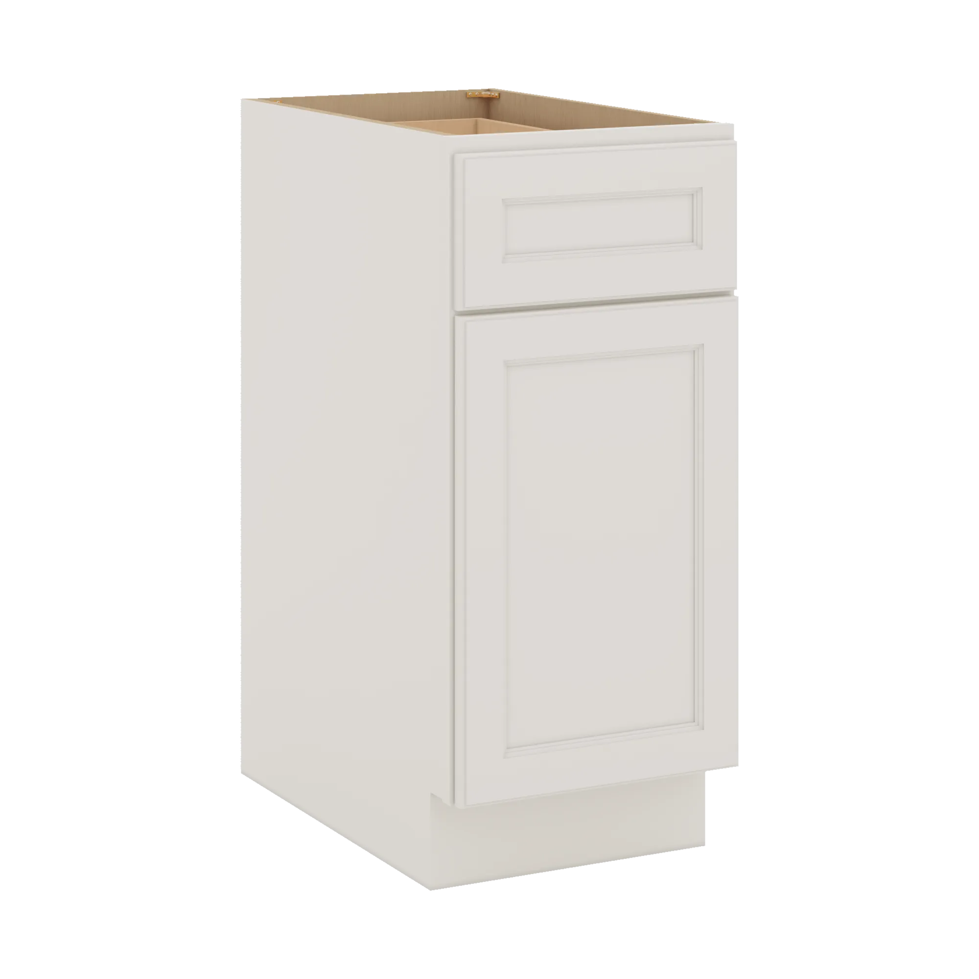 J&K Dove E1 Base Waste Bin Pull-Out w/One (1) Bin Cut-out - 15" W