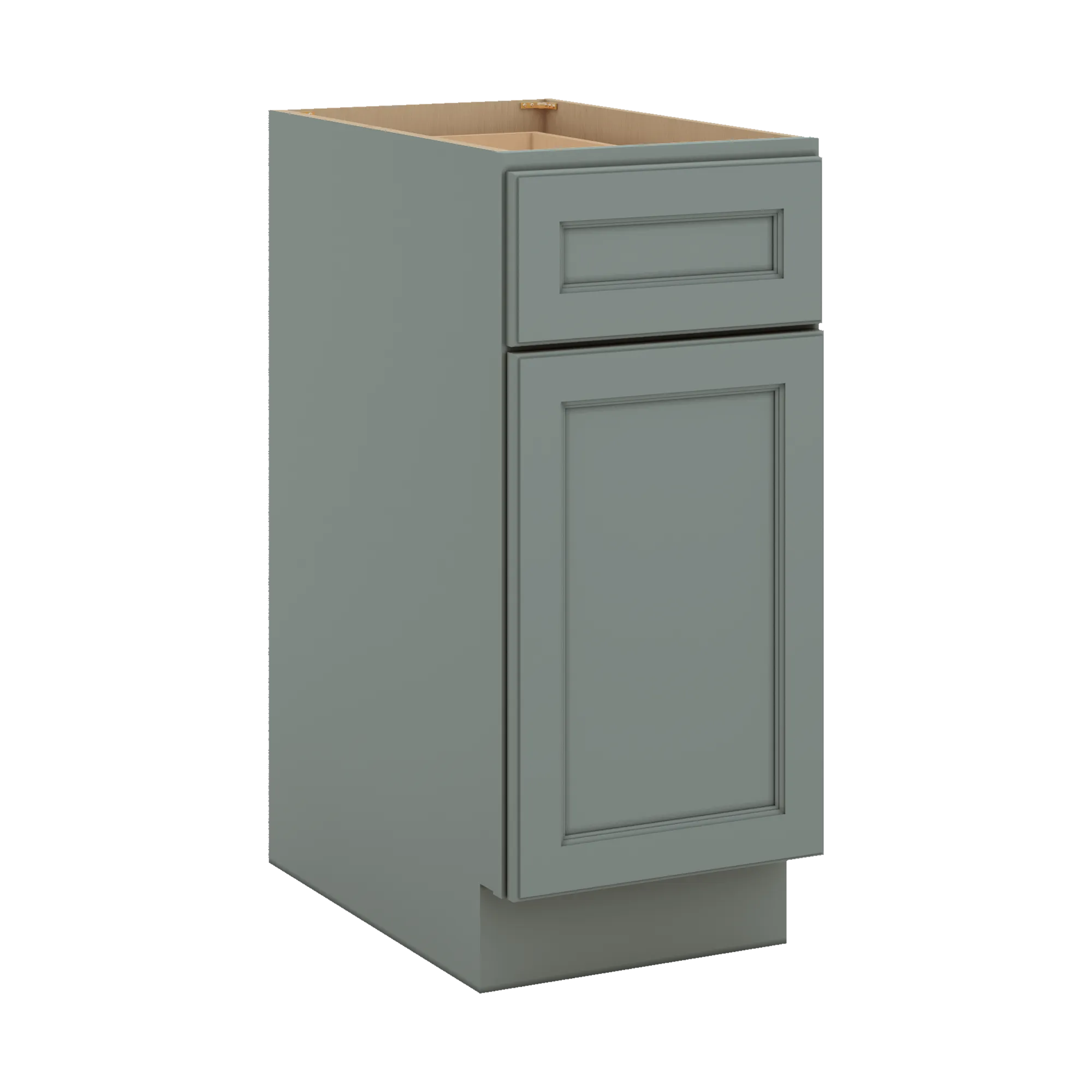 J&K Sage E3 Base Waste Bin Pull-Out w/One (1) Bin Cut-out - 15" W