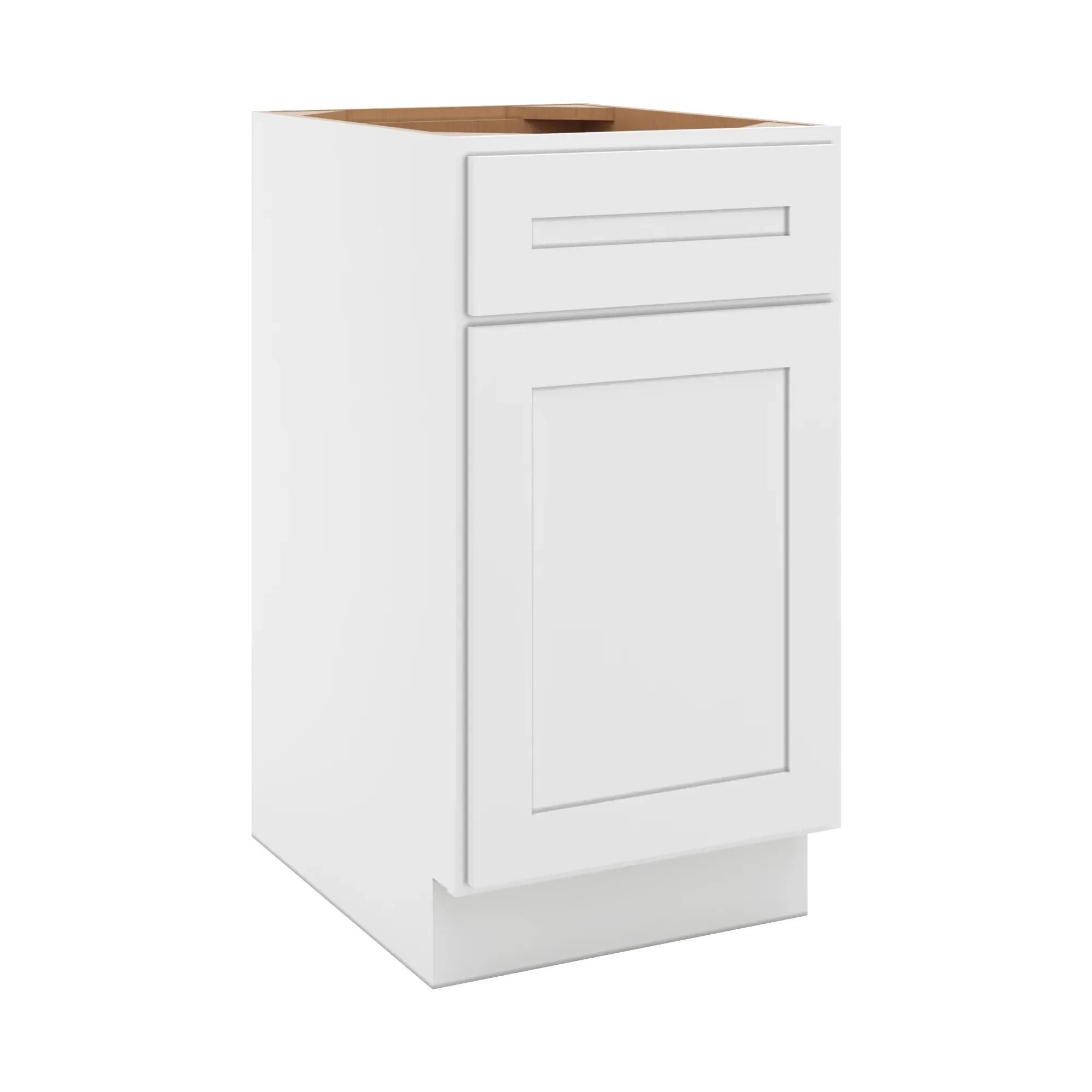 cnc luxor 5 piece white 18 w waste basket cabinet