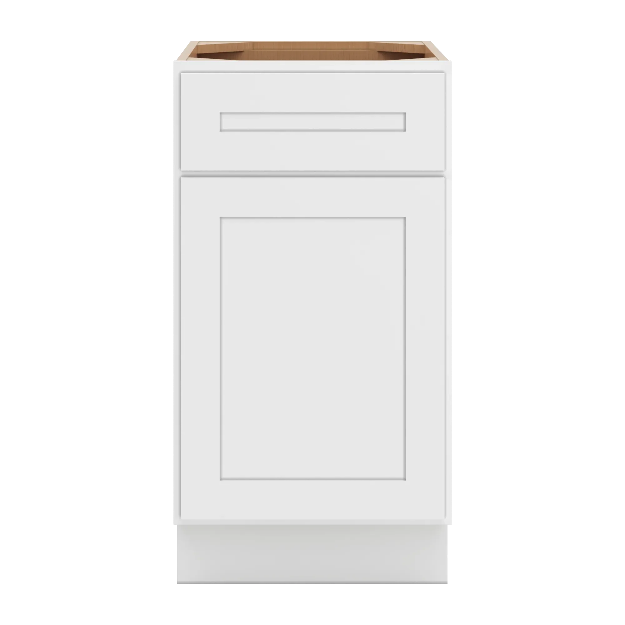 cnc luxor 5 piece white 18 w waste basket cabinet
