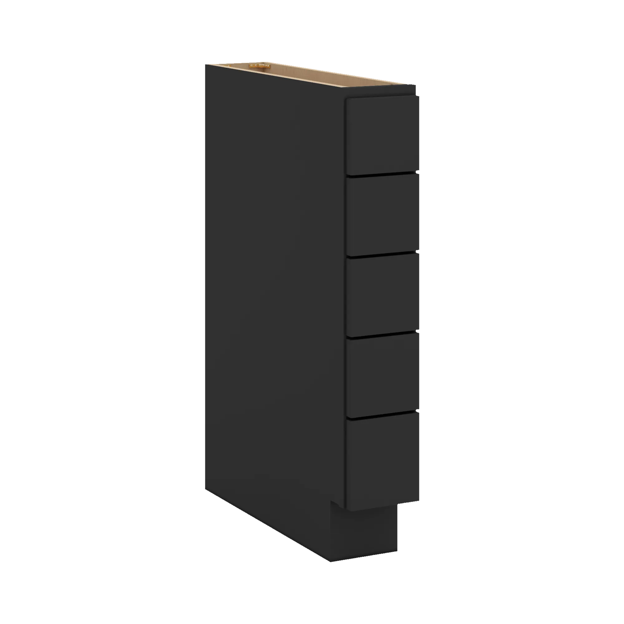 J&K Charcoal E2 Spice Drawer Base - 6" W