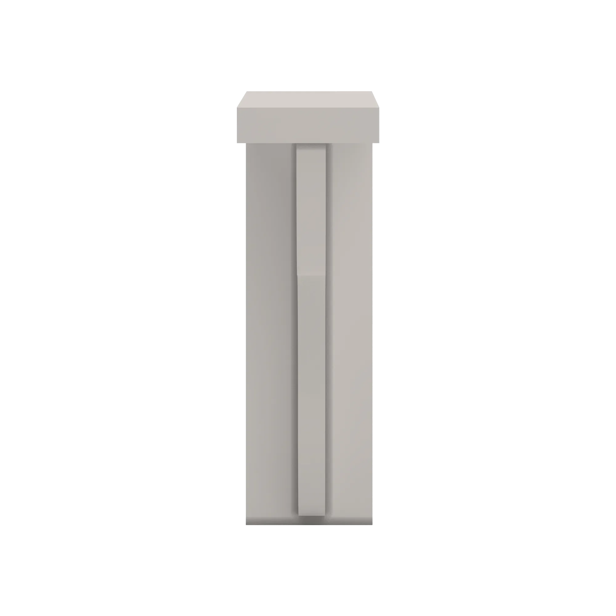cnc luxor 5 piece misty grey 3 w x 7 1 2 h x 10 1 2 d corbel