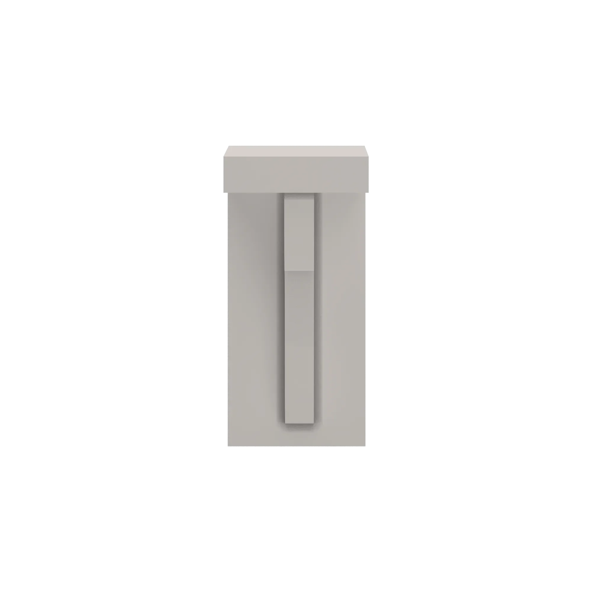 cnc luxor 5 piece misty grey 3 w x 6 1 2 h x 3 1 2 d corbel