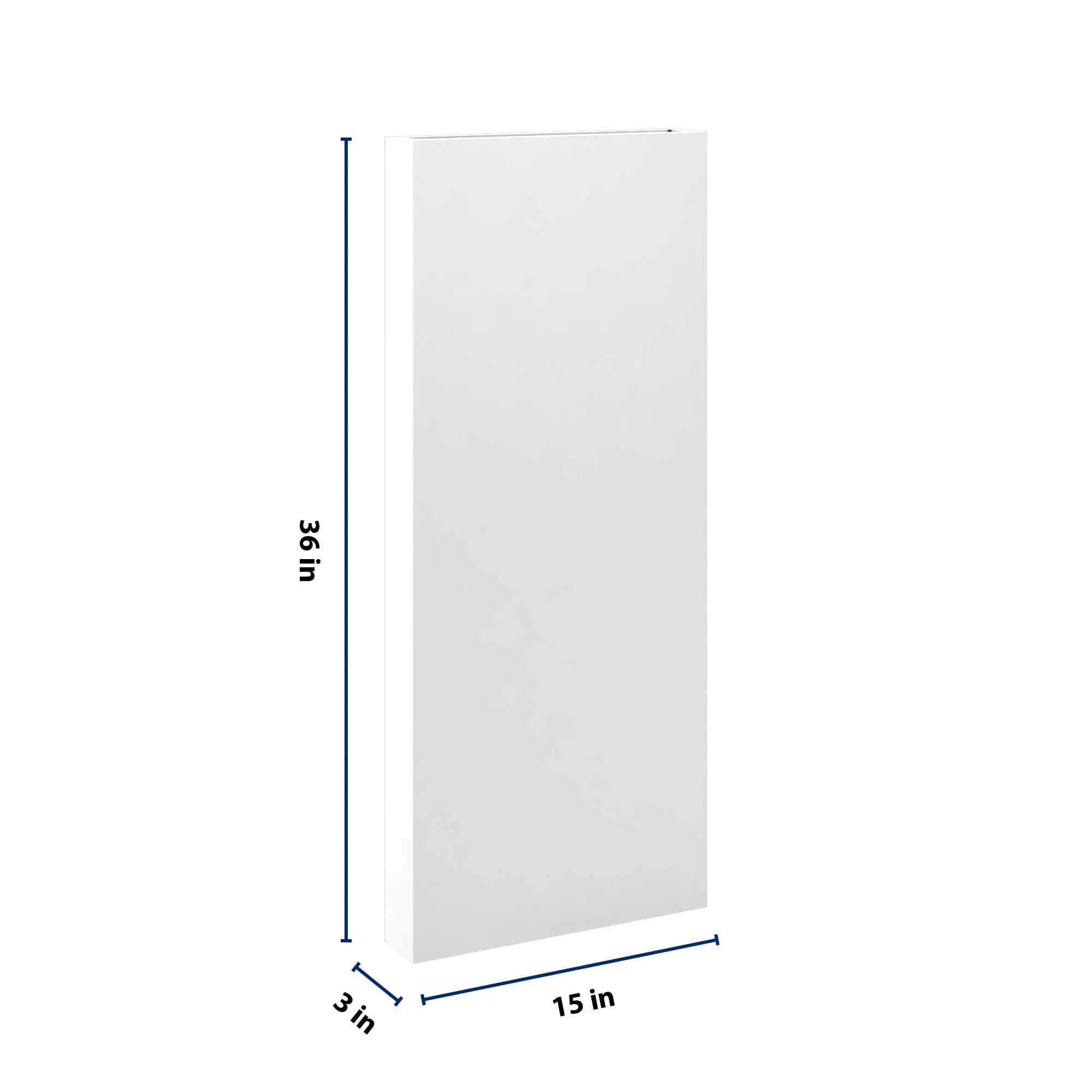 CLM 36X15 Angle white
