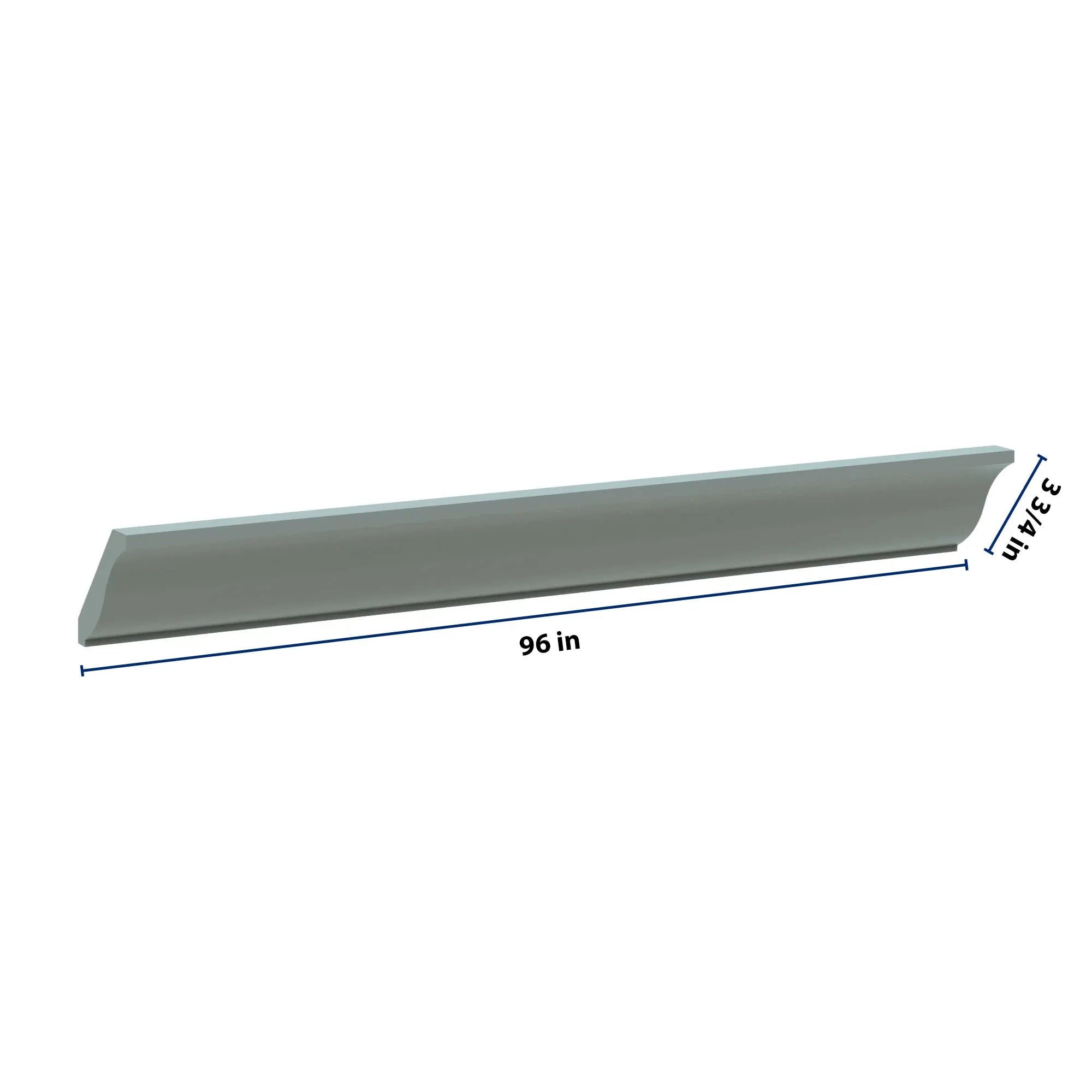 J&K Sage E3 96" W Large Crown Molding