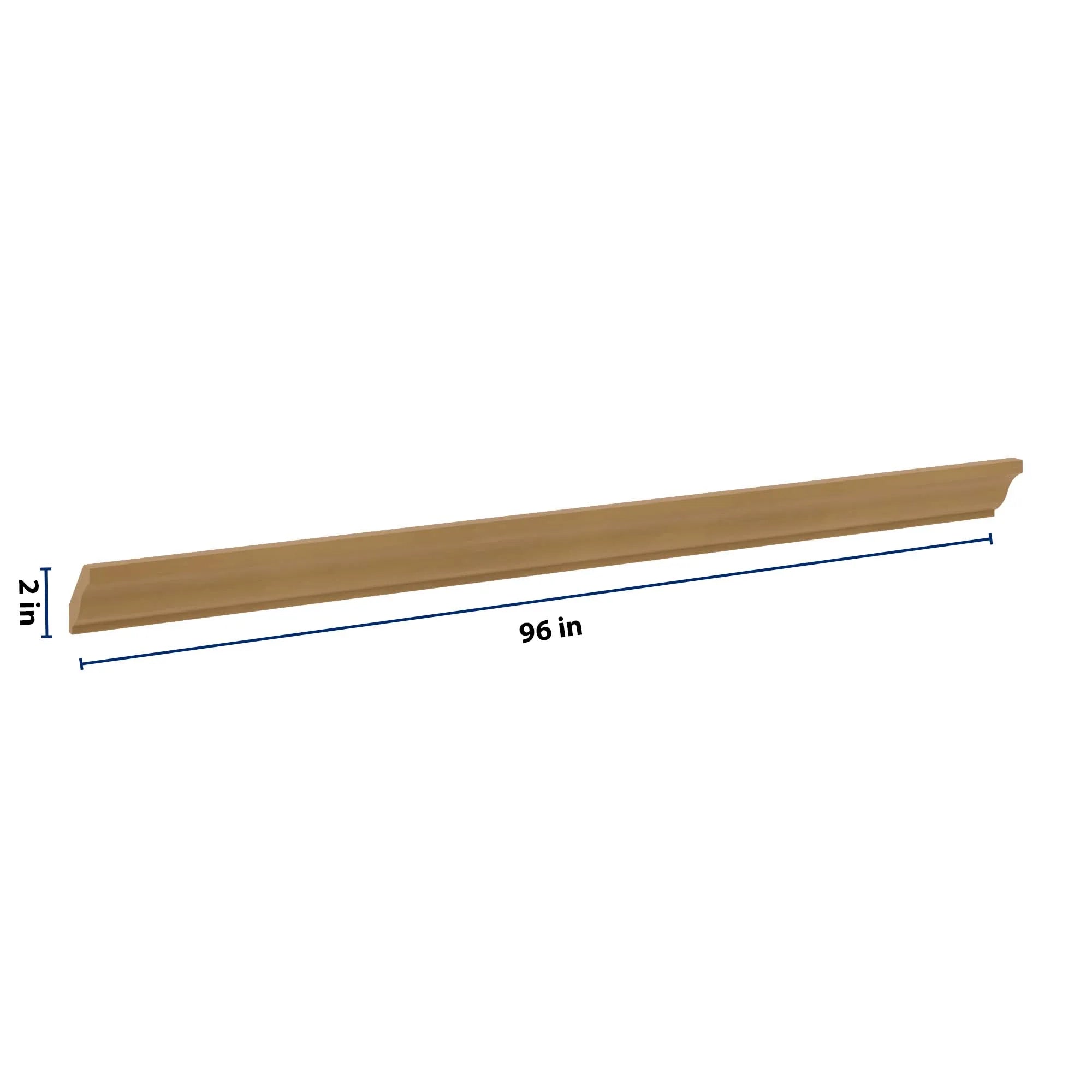 J&K Butterscotch B8 96" W Crown Molding