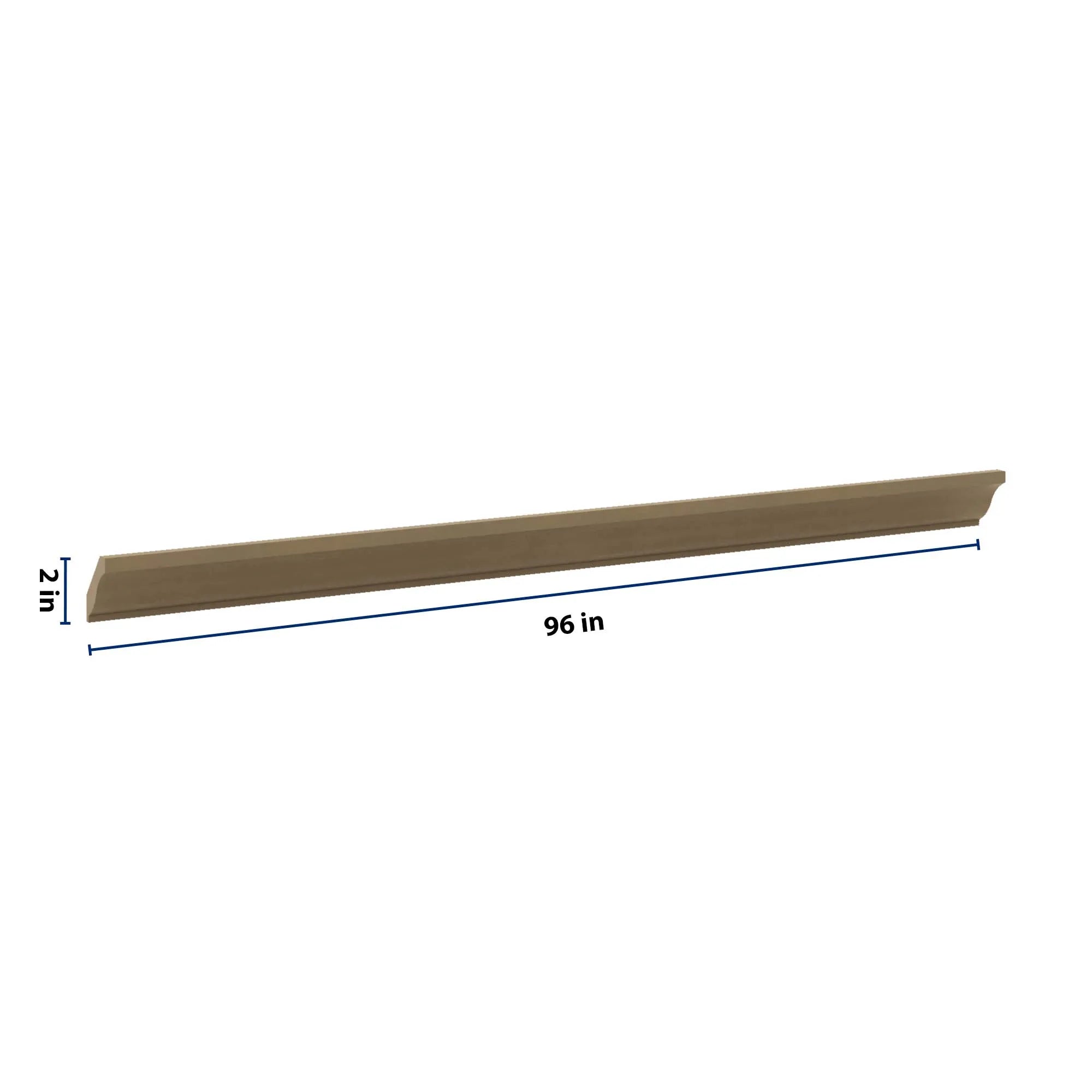 J&K Hazel H8 96" W Crown Molding