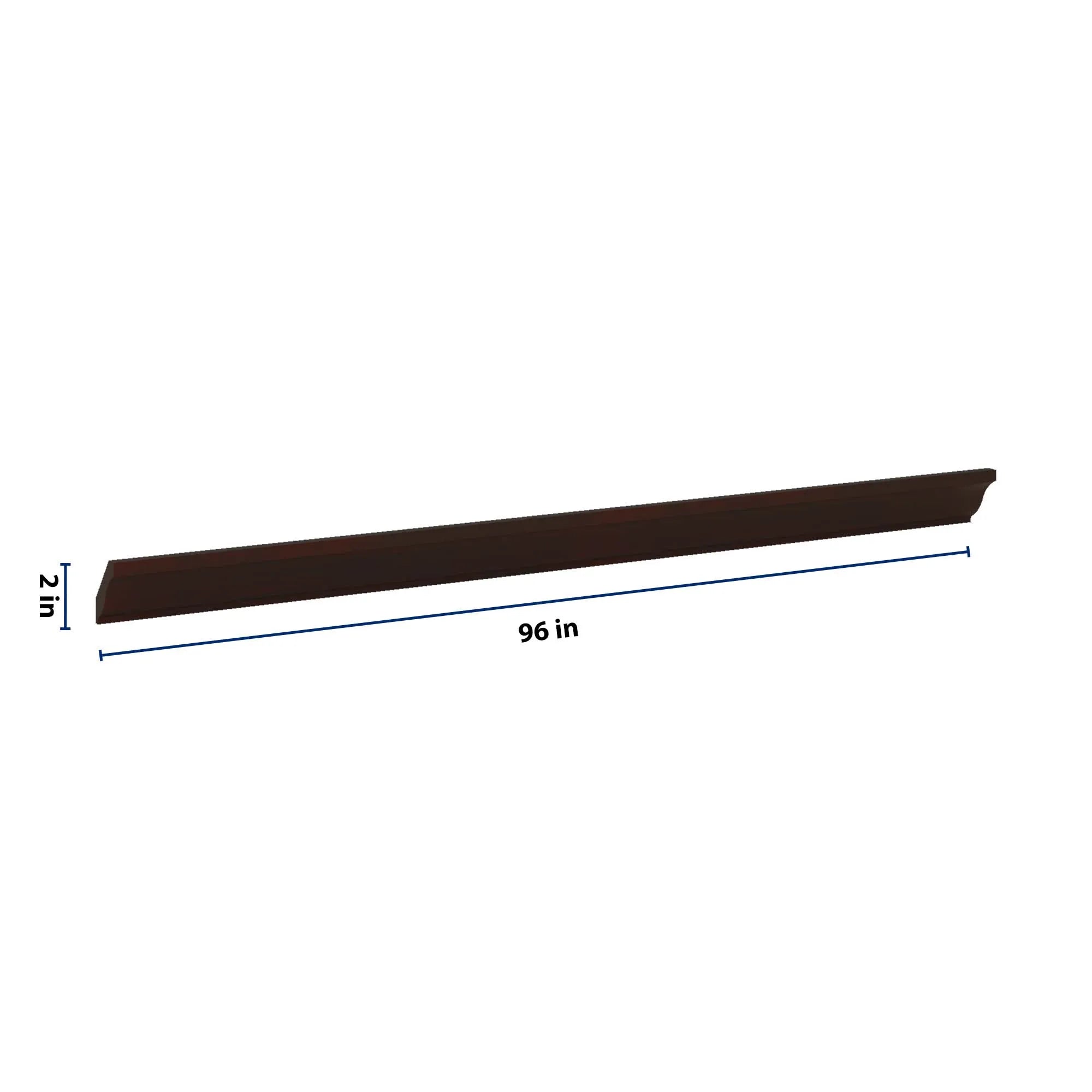 J&K Java Coffee S1 96" W Crown Molding