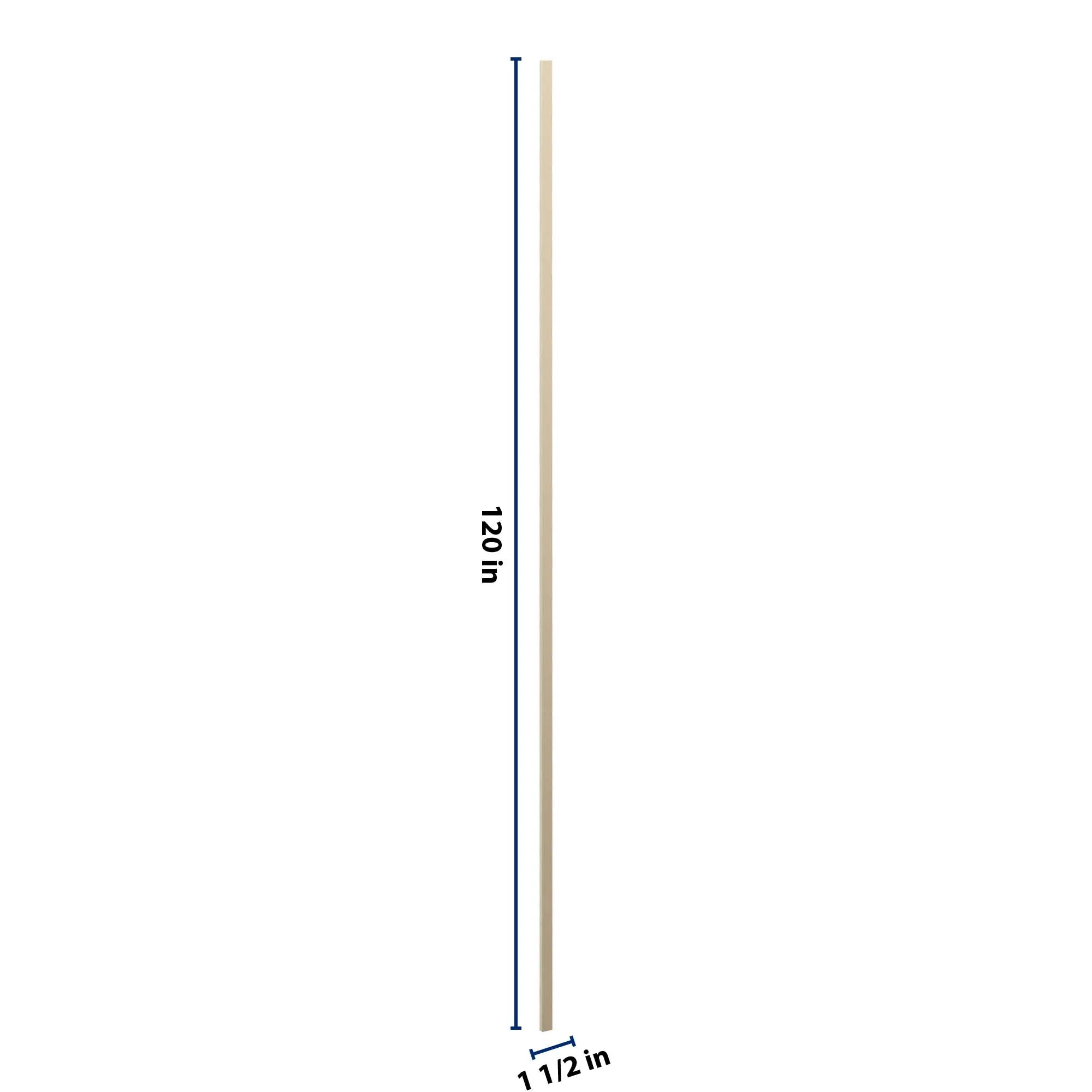 J&K Creme Glazed A7 Tall Filler 1 1/2" W x 120" H