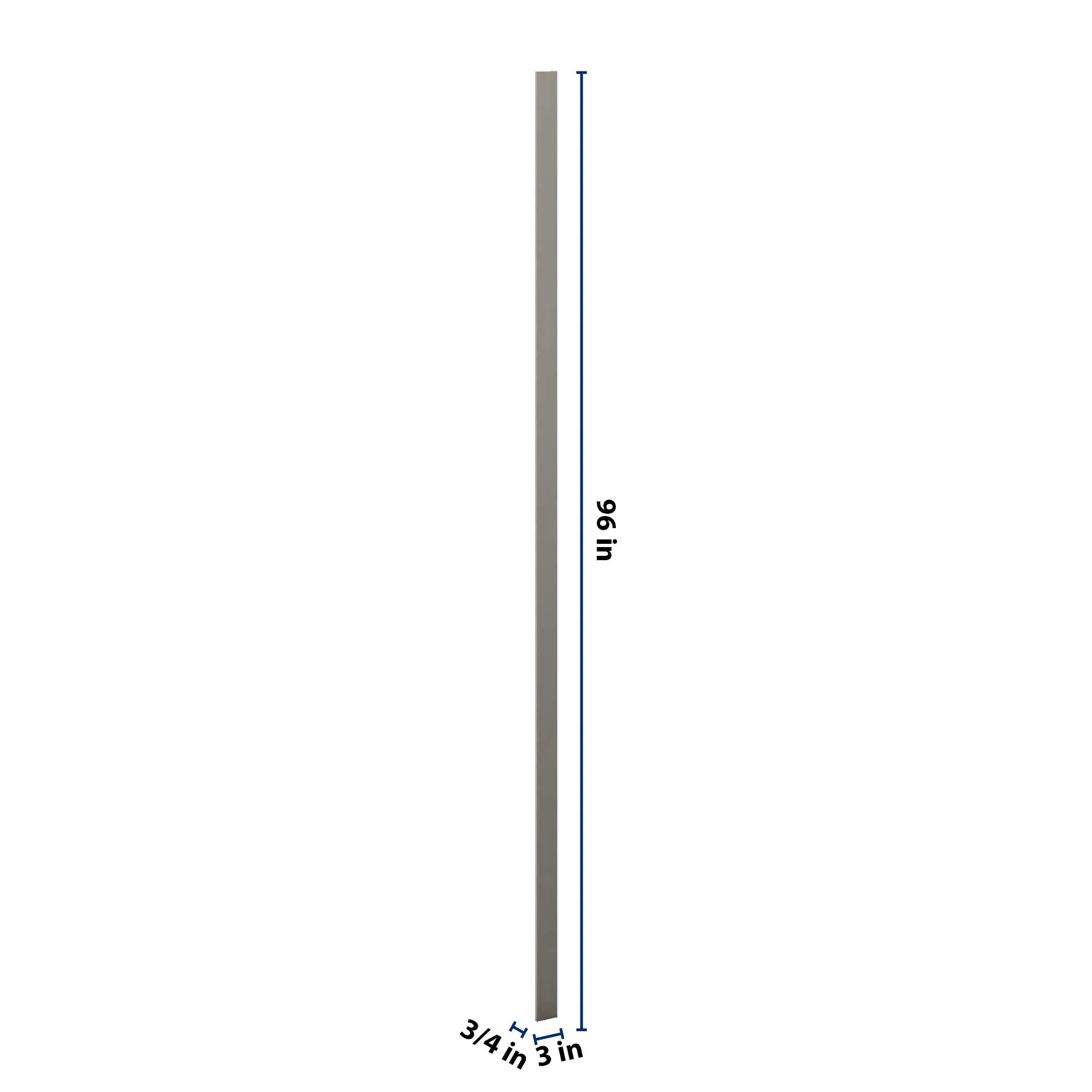 J&K Greige K3 Tall Filler 3" W x 120" H