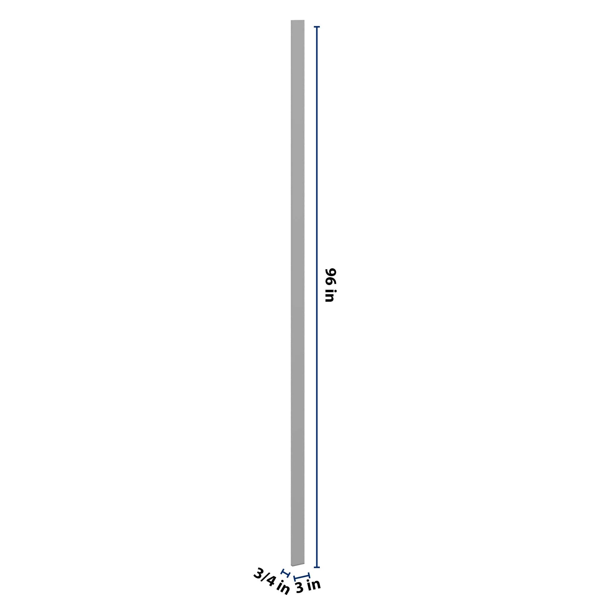 J&K Castle Grey S5 Tall Filler 3" W x 120" H
